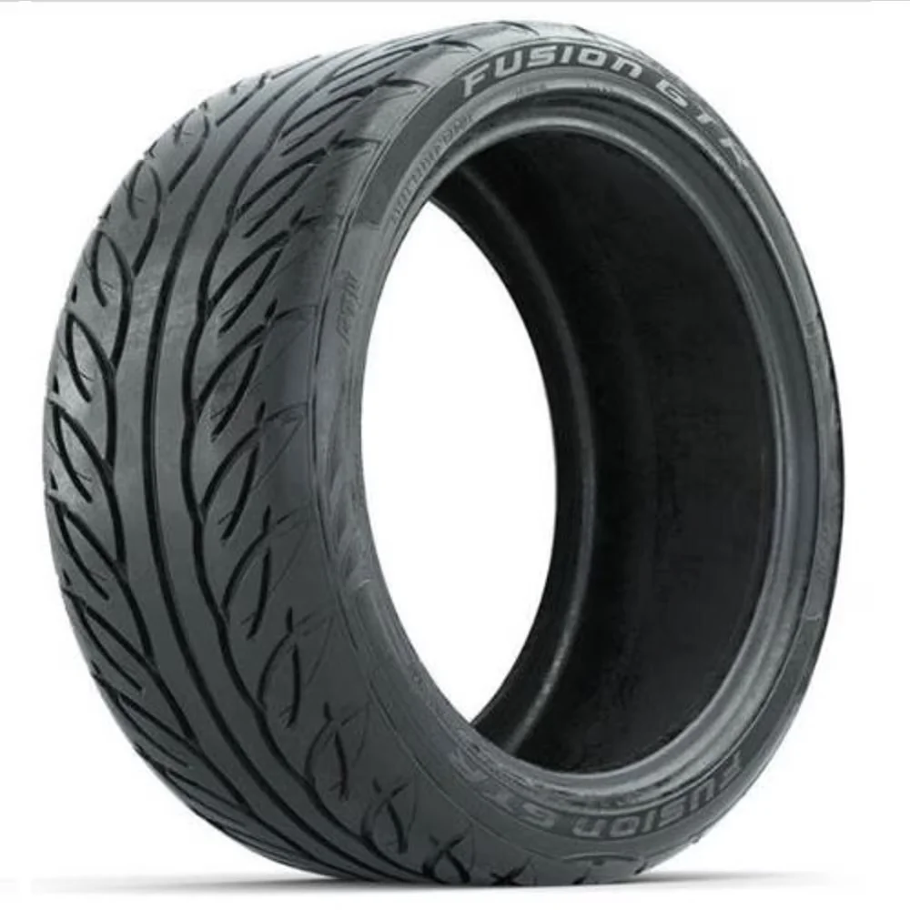 Compact Golf Cart Tire with Durable Construction, Fusion GTR (4ply) Radial [215x40-15] - Model 77DCE5