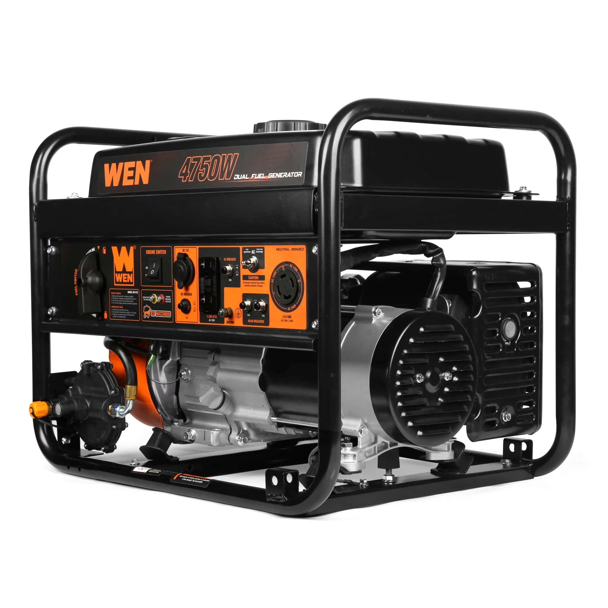 Innovative Generator with 4750W, 120V, 4750-Watt 120V/240V Dual Fuel Portable - Model FE9554