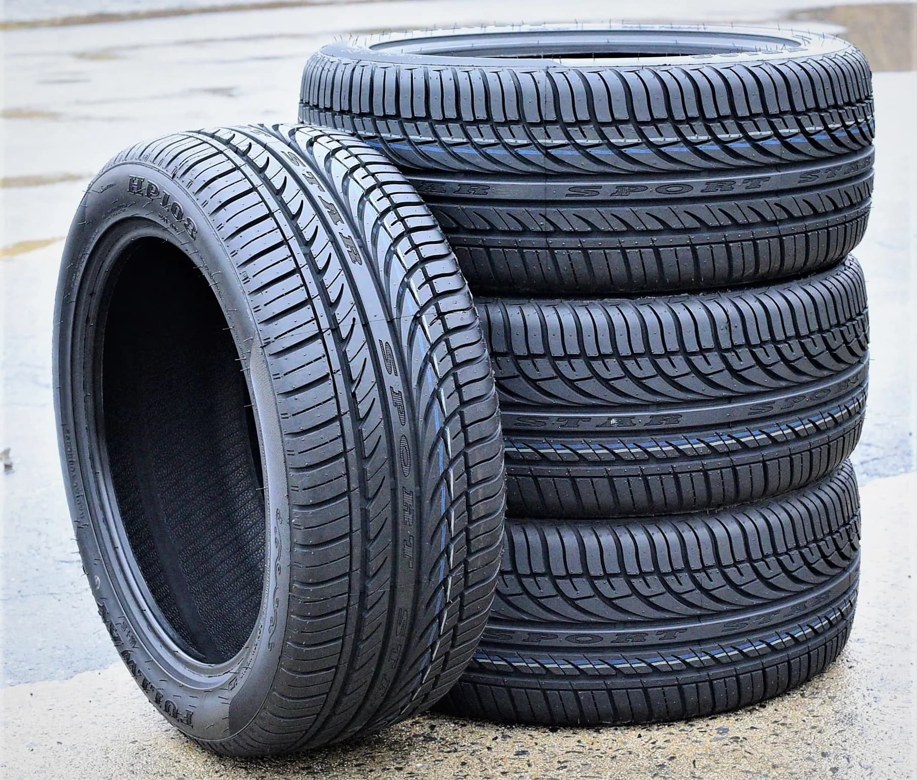 Suv Tire Quality with 91V, Low Maintenance, Size: 205/55R16 - HP108 - Quality Construction Model C024B2