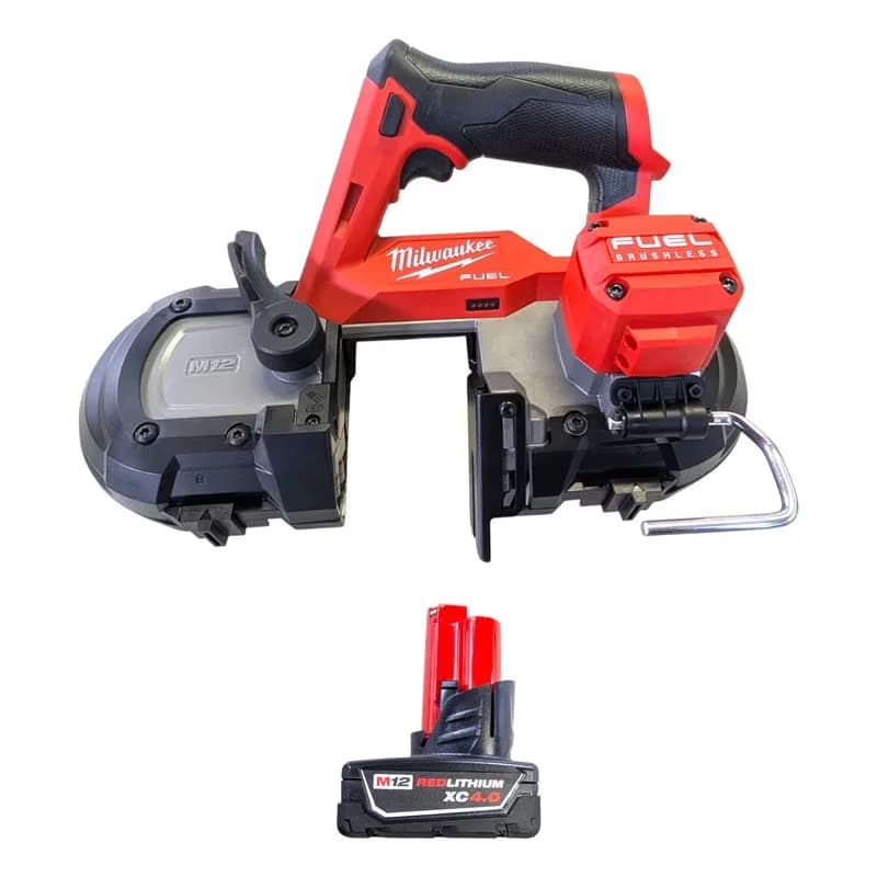 Compact Power Saw with Battery, Compatible, Lightweight - M12 - Modern Design Model AFD3EC