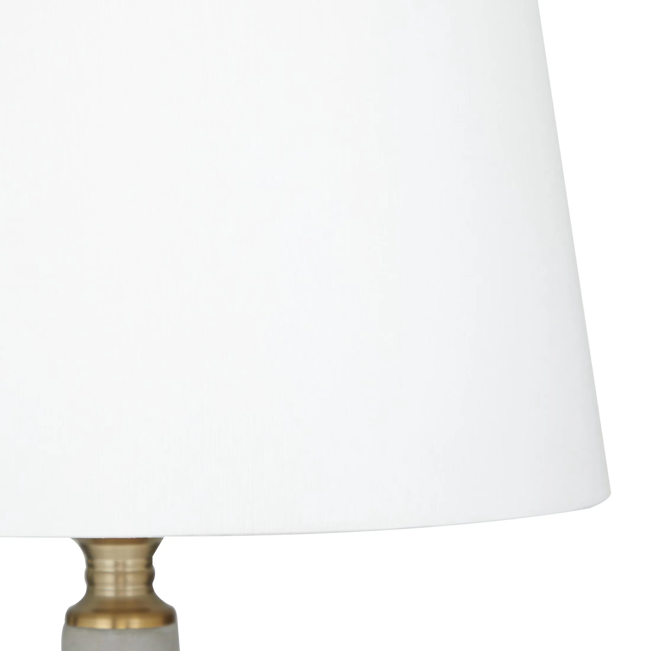 Lamp Essential with Incandescent, Accent Lamps, 30" Gray Table - Gray Cement Model 32F83B