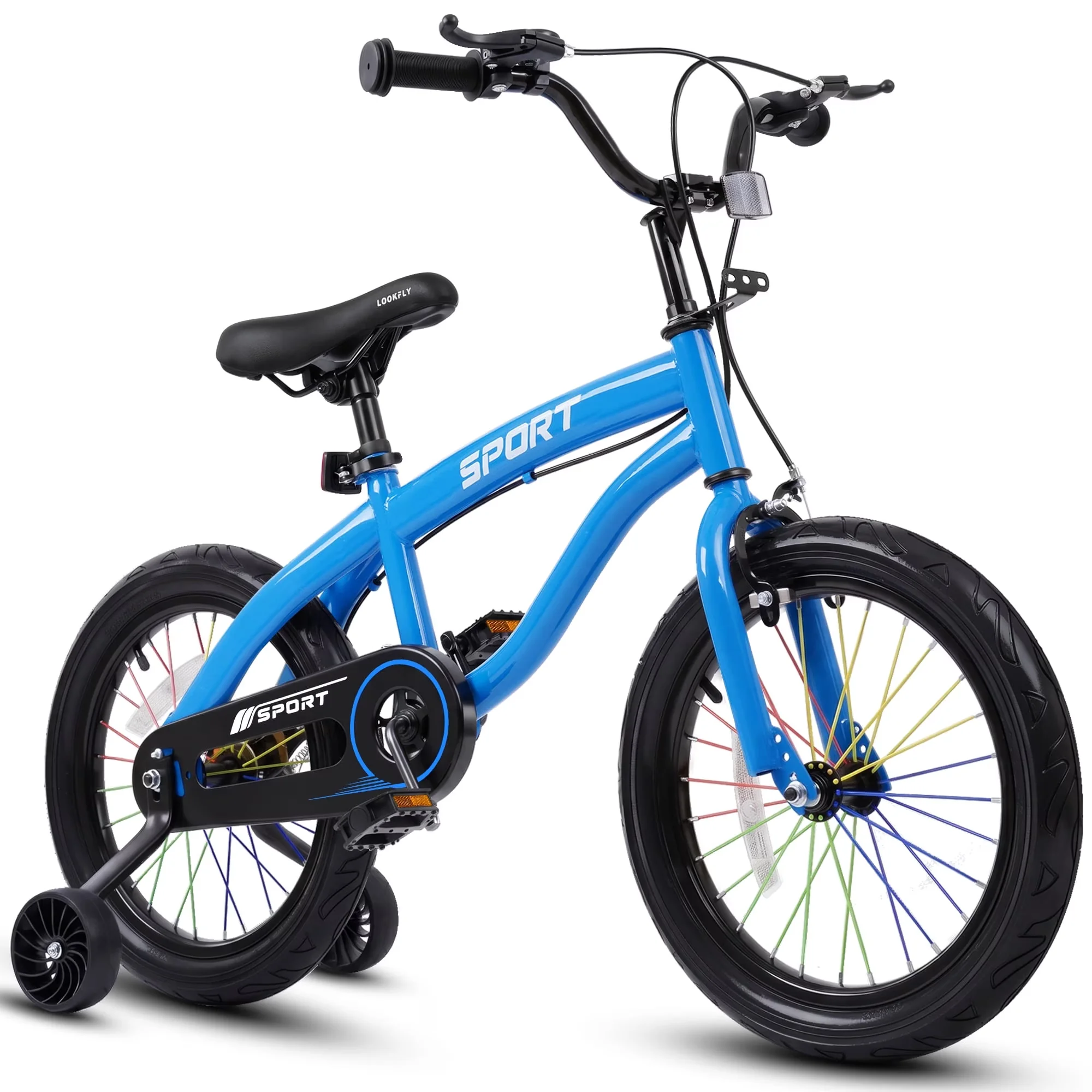 Essential Kids Bike with Adjustable Seat, 14" - Blue Boys for Everyday Use Model F56640