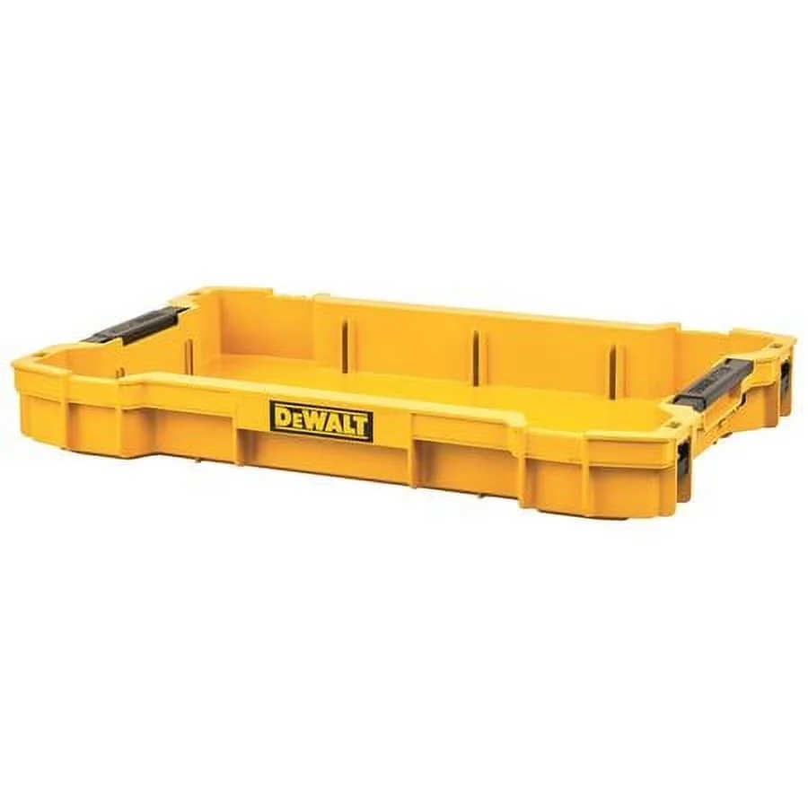 Stylish Toolstorage with Heavy-Duty, Plastic, Tool Tray - Black Polypropylene Model 5EDDCD