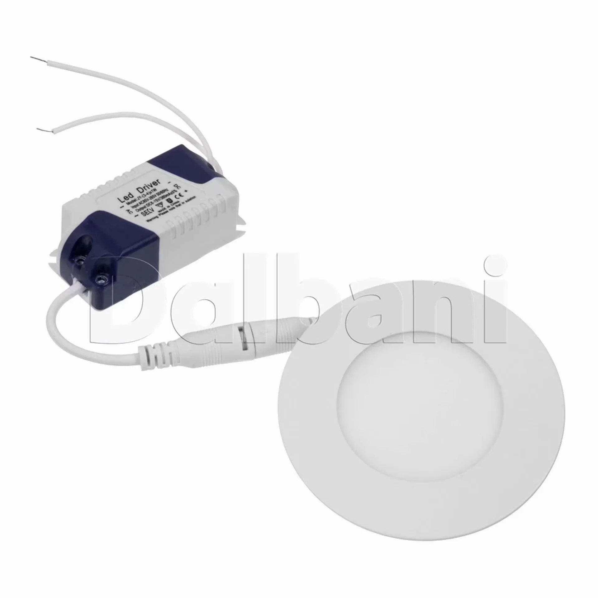 Sleek Led Lighting with LED, 3W for Home Office - 3000K - Modern Design Model EFB1A2