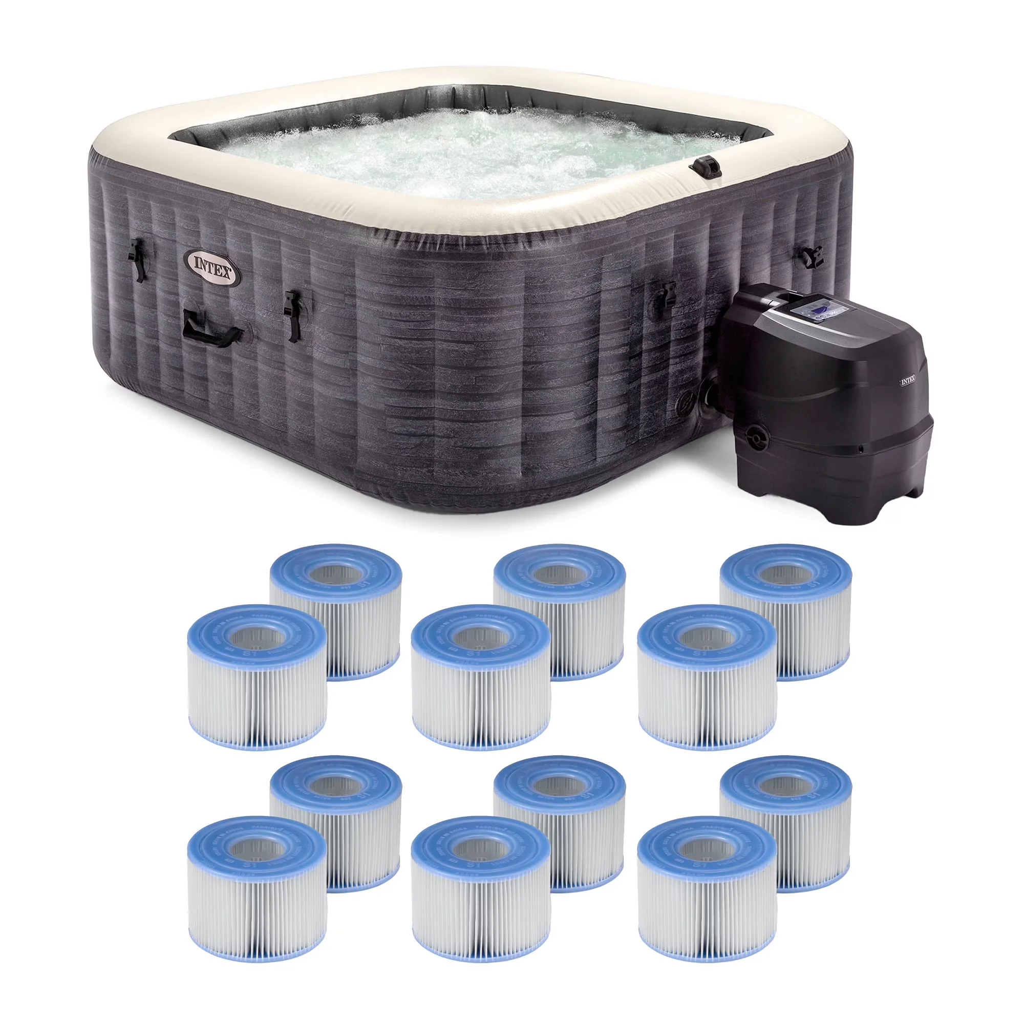 Hot Tub Innovative with Seating capacity: 4 - 12 Pack - Industrial Grade Model 7C47BD
