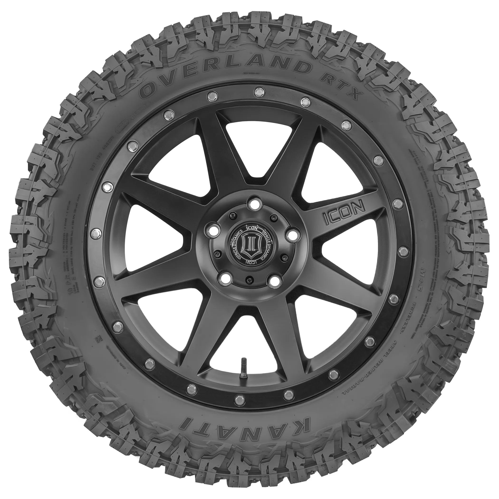 Quality Truck Tire with Fits Multiple Makes And Models, Size: LT35X12.50R20 - Model 6DF6BC