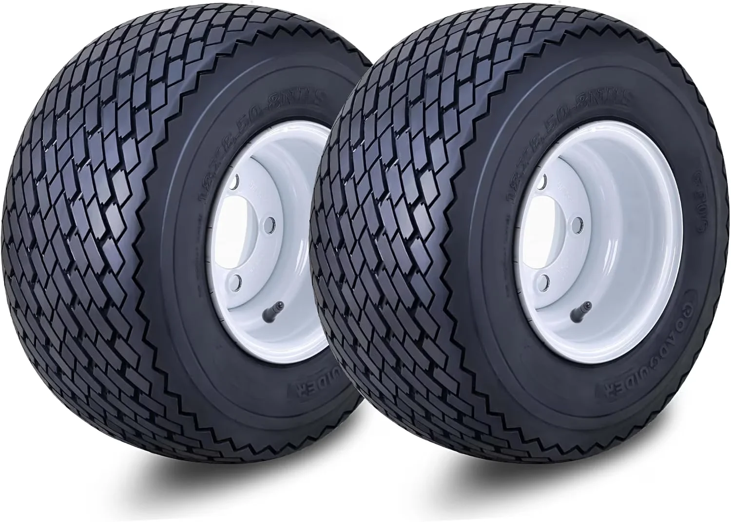 Innovative Lawn Mower Tire with Heavy-Duty, Smooth, Non directional tread pattern - Model 34F8DA