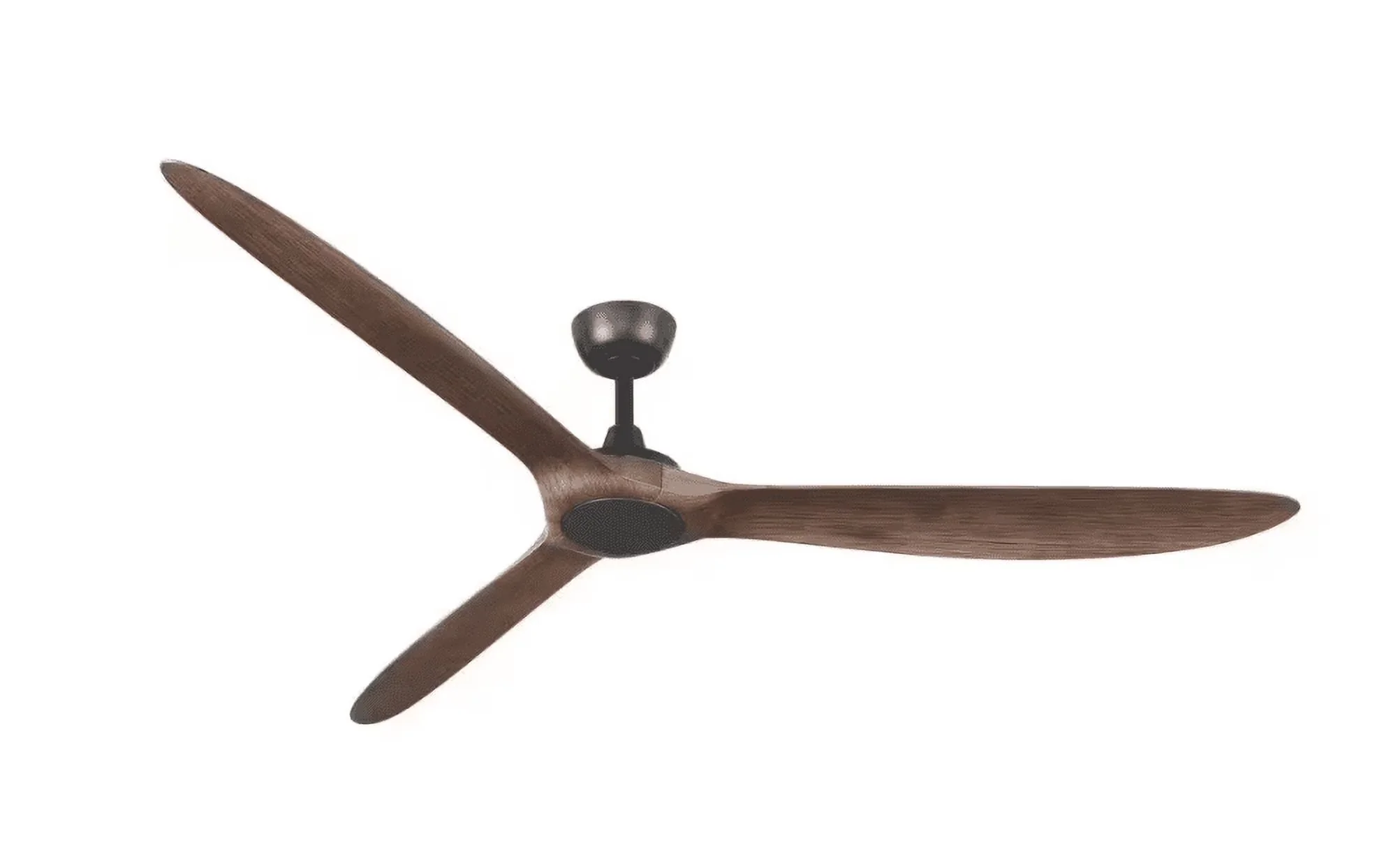 Ceiling Fan Premium with Smart Technology Capable, Modern, Remote Control Powered by Hubspace - Brown Model 97ADB2