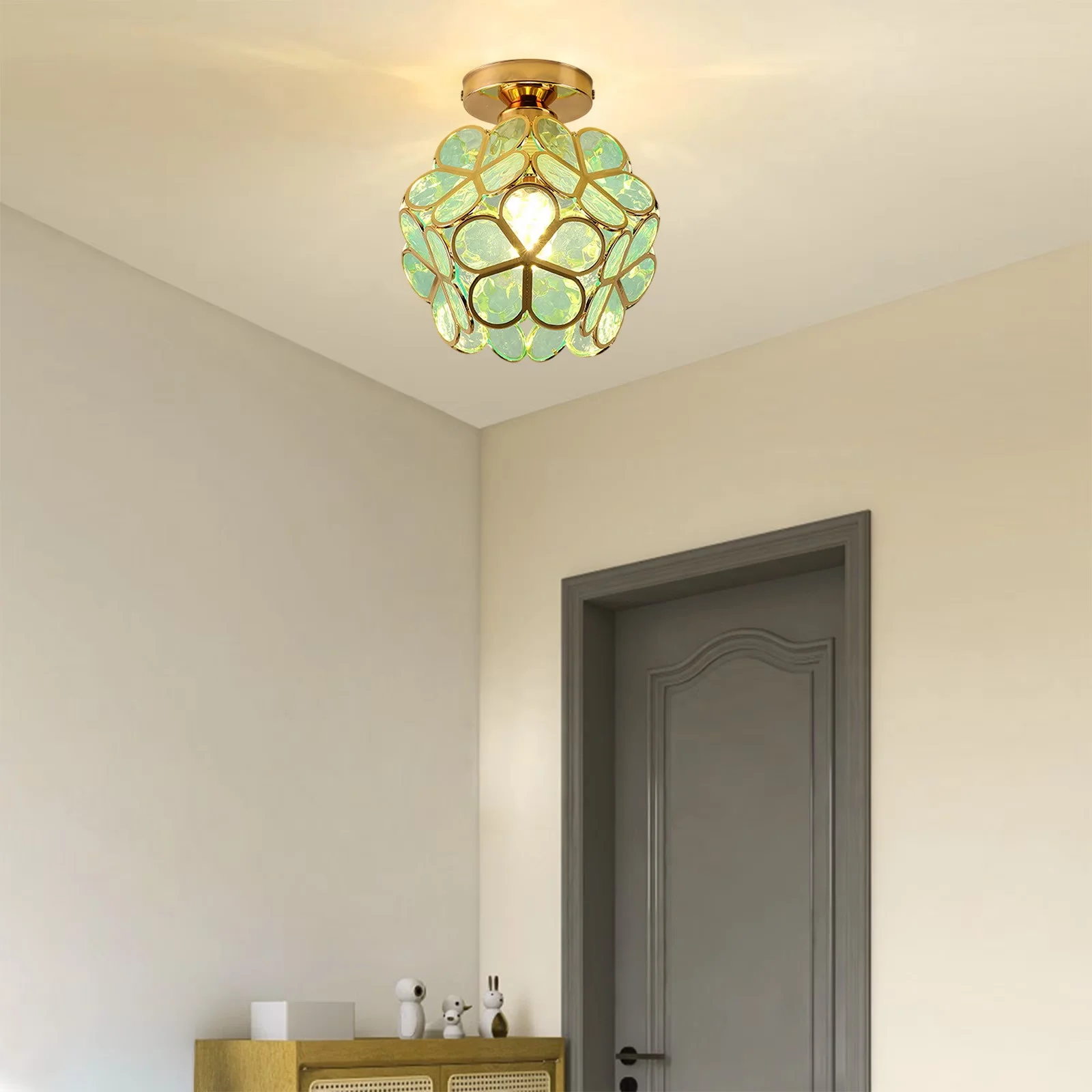 Ceiling Lights Fixture Innovative with Adjustable, Pleated - Multicolor for Home Model 576136