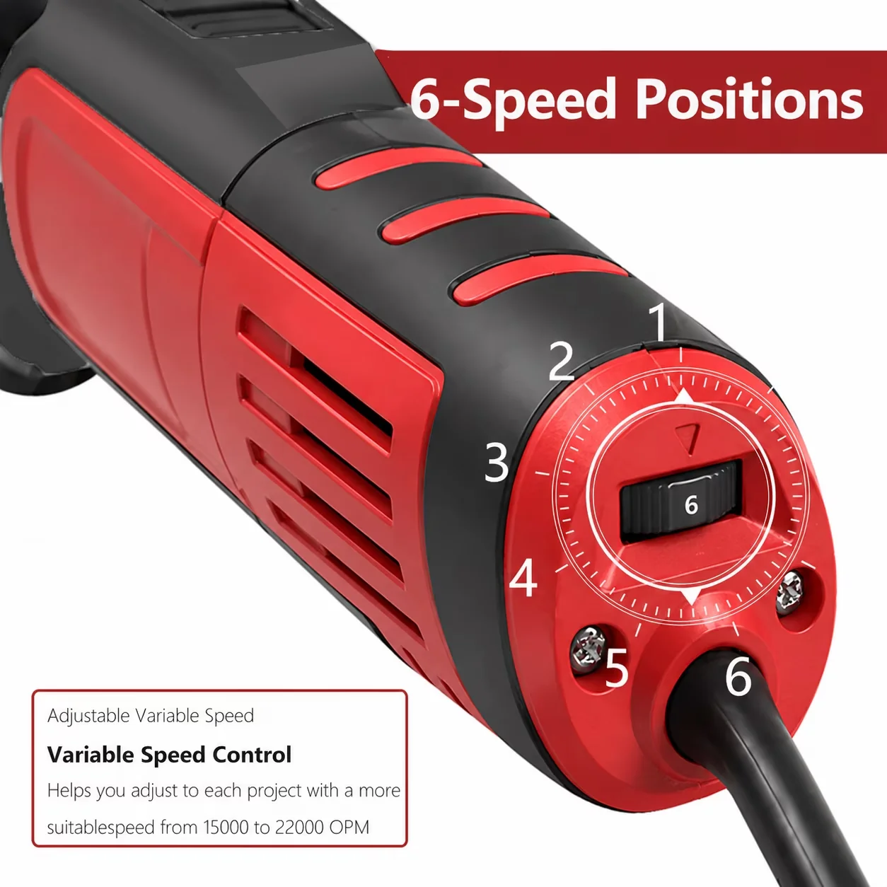 Classic Woodworking with Anti-Slip, Multi Tool, Brushless Motor - 5pcs Model 0C022C