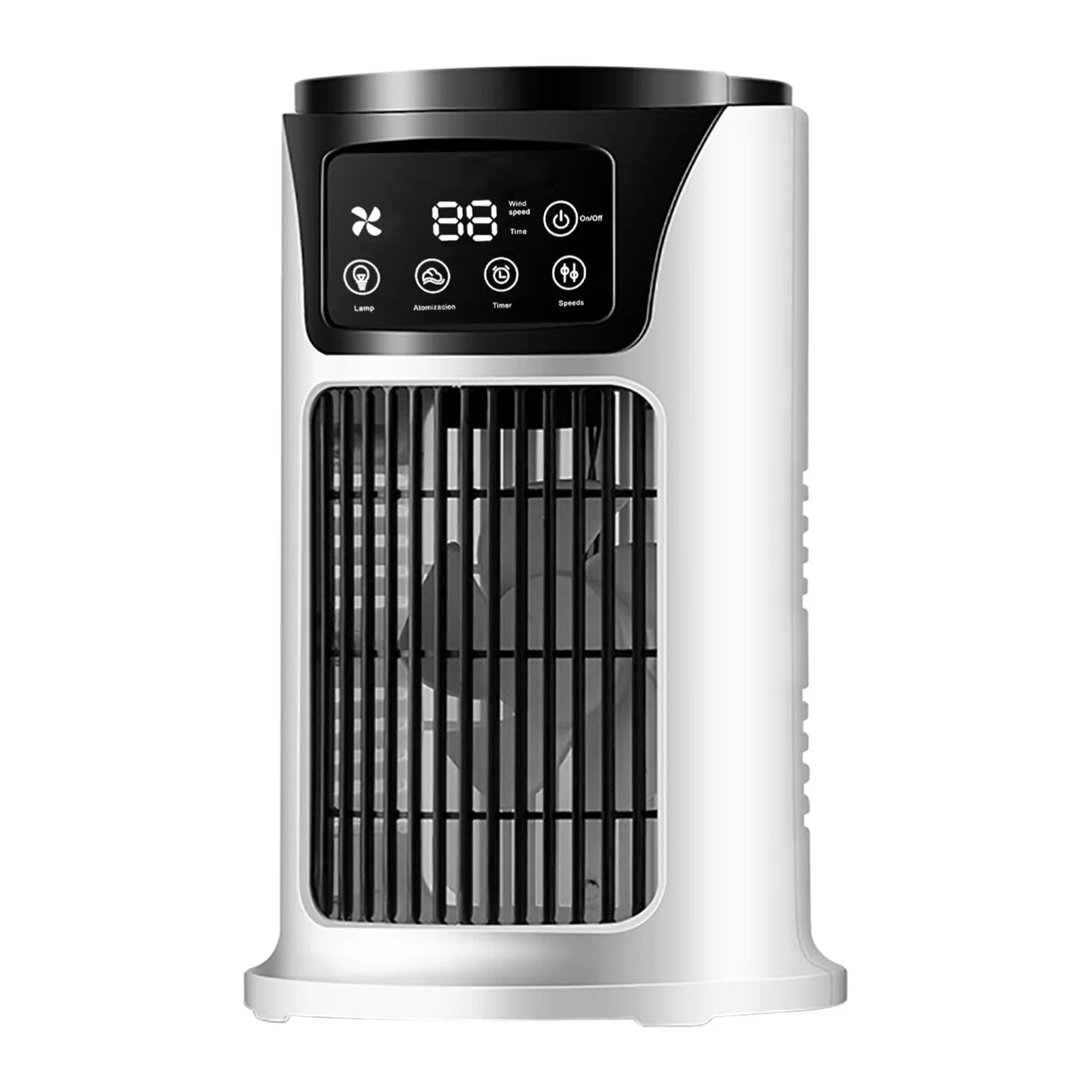 Air Conditioner Premium with Battery, Variable Speed, Portable for Bedroom, Car - Model 14EA4A
