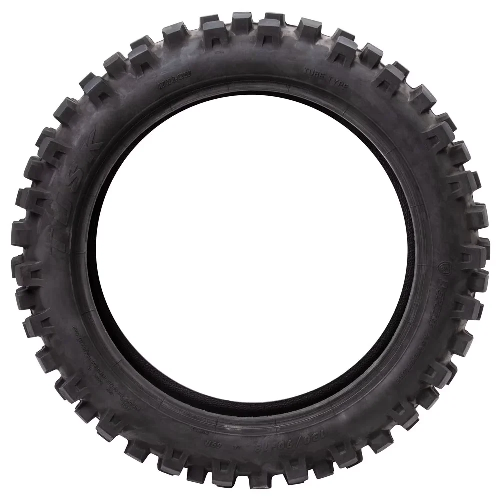 Quality Motorcycle Tire with Dot Approved - Black 90-18 - Low Maintenance Model 74A735