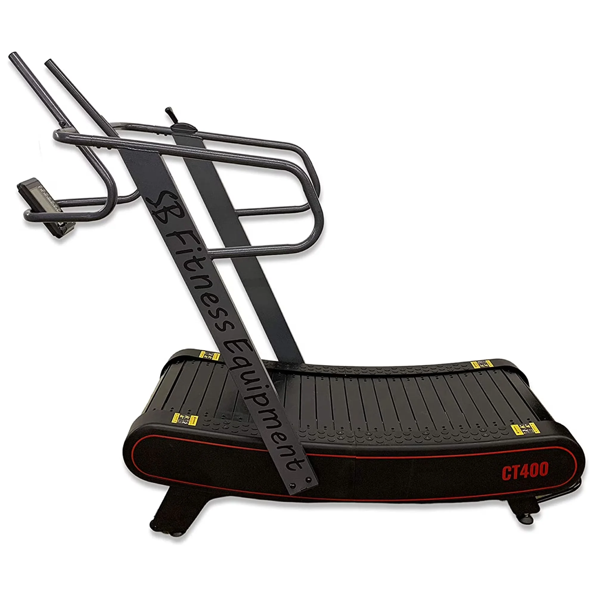 Durable Home Gym with Digital Display - Black Alloy Steel CT400 - Contemporary Style Model C6CB3F
