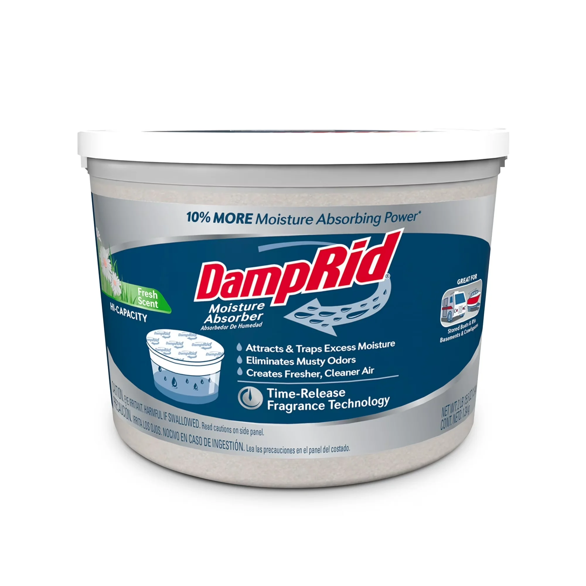 Professional Dehumidifier with 2LB 15.5OZ, Fresh Scent, Hi-Capacity Moisture Absorber - Model 2F8CEC