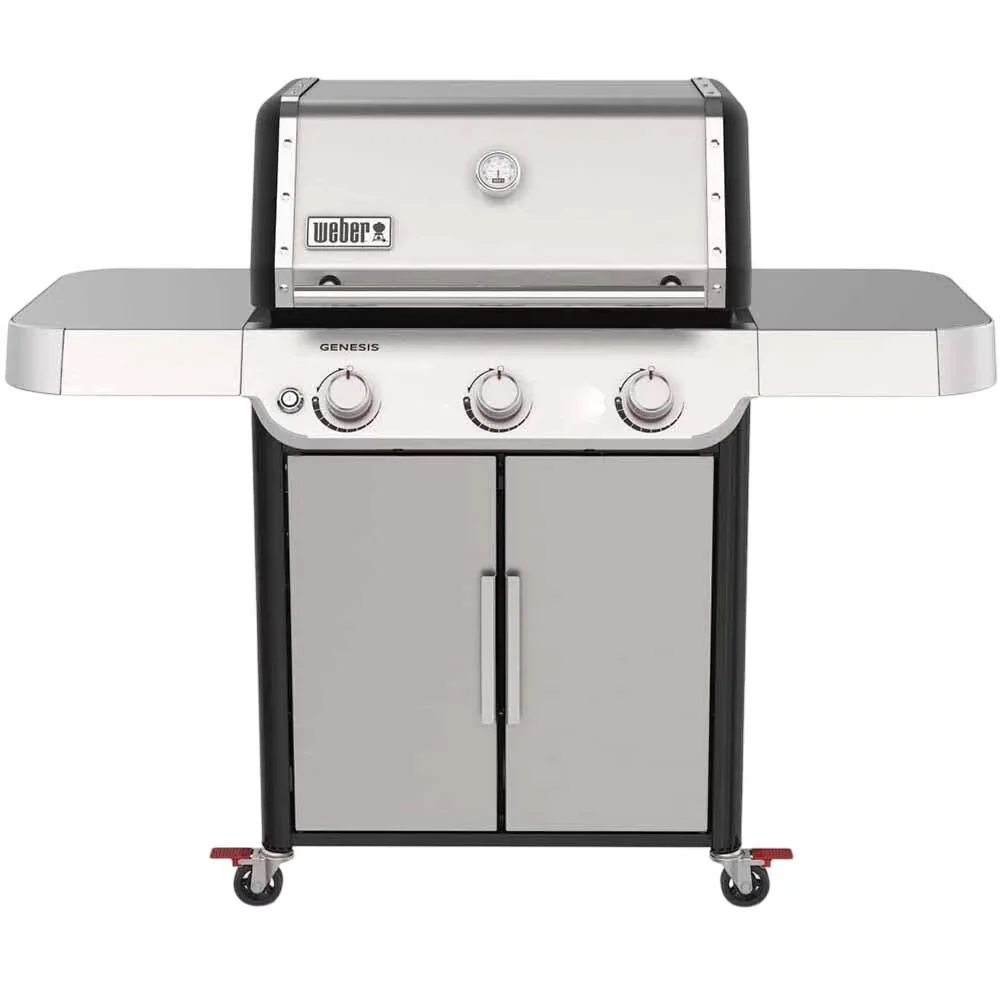 Gas Grill Efficient with Rust Resistant - Multicolor Stainless Steel Stephen Model A61DA5