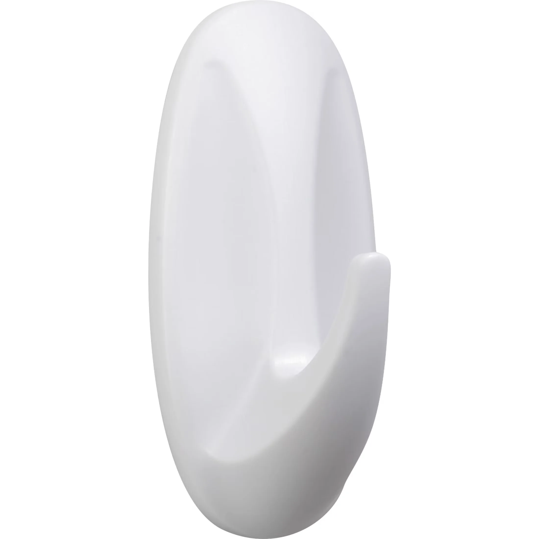Damage-Free Hanging Innovative with Reusable, Leaves no surface damage - Plastic White Model 8B8CF2