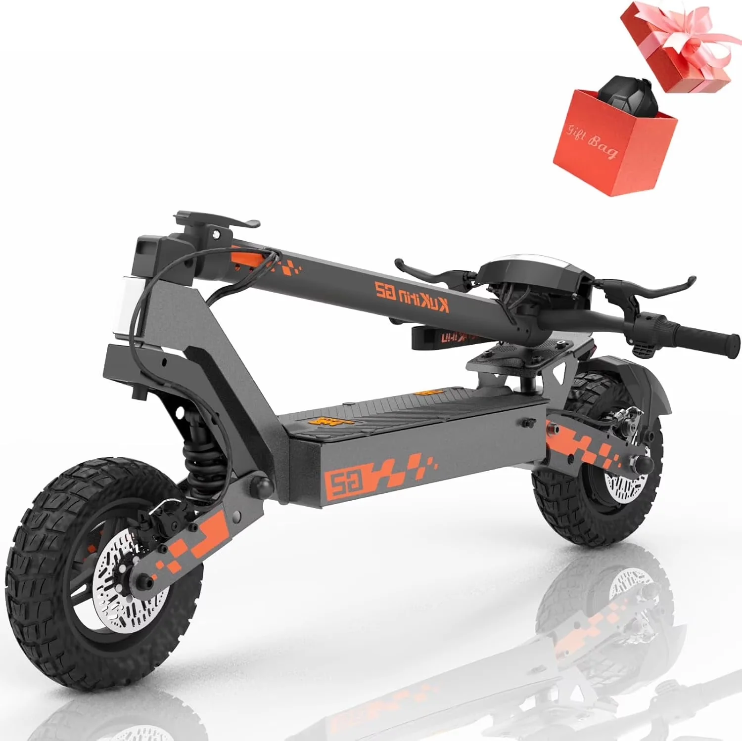 Scooter Professional with 800W, 48V, Portable - Aluminum Black - Commercial Quality Model 7C4124