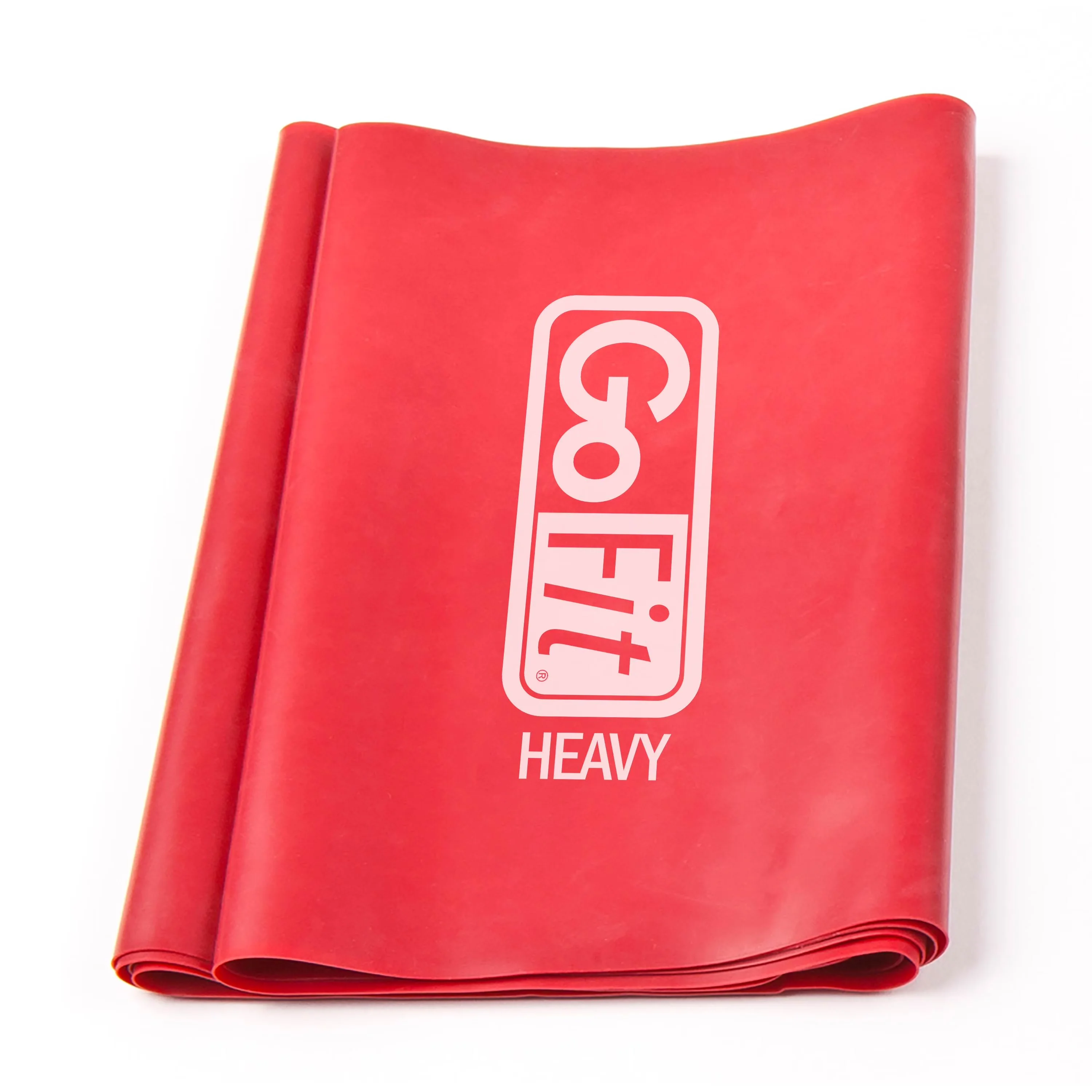 Essential Home Gym Accessory with Red/Heavy 15 lbs. resistance, Latex-free resistance band - Latex Model AE64DC