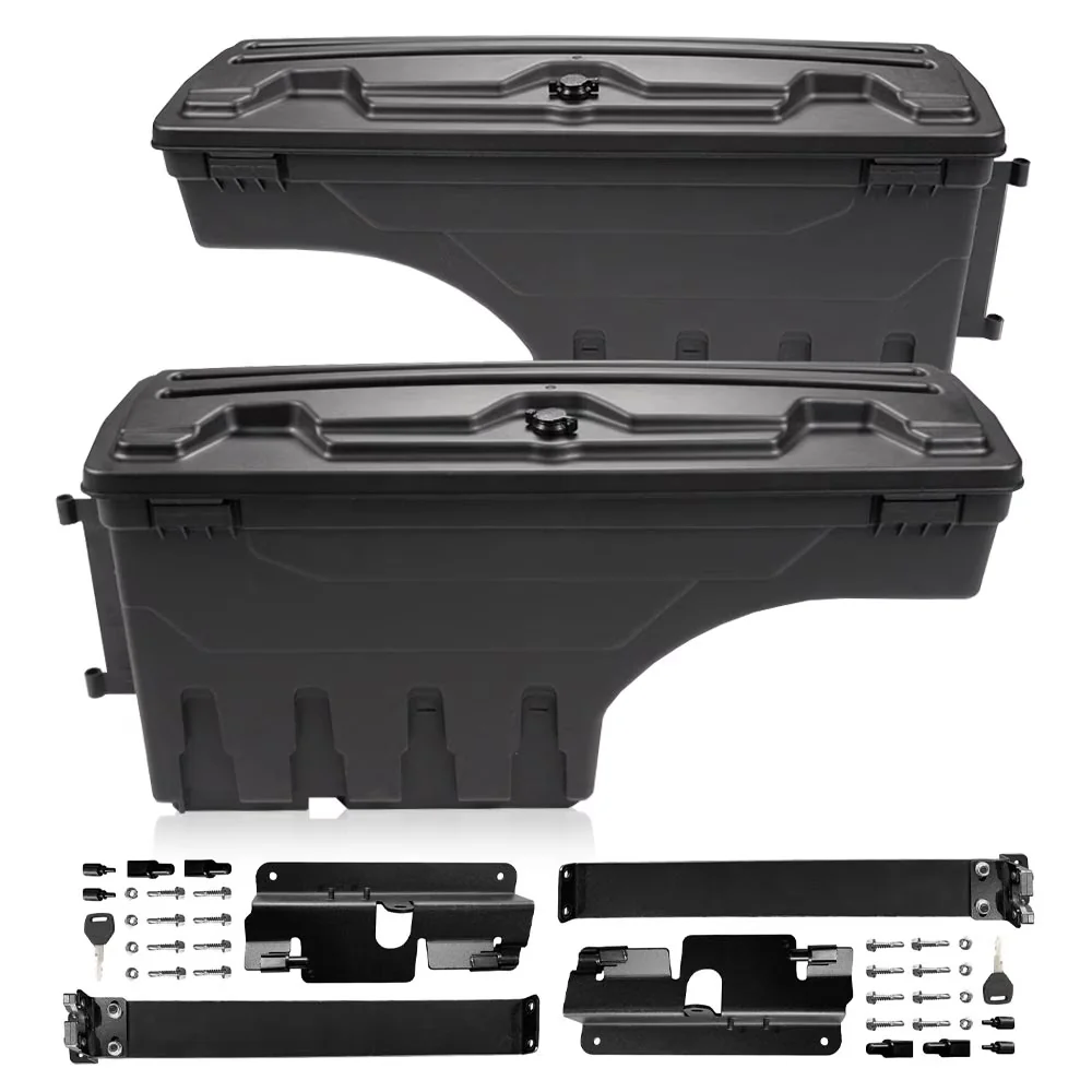 Sleek Toolstorage with Portable, Storage - Black High Quality Materials Model E993F7