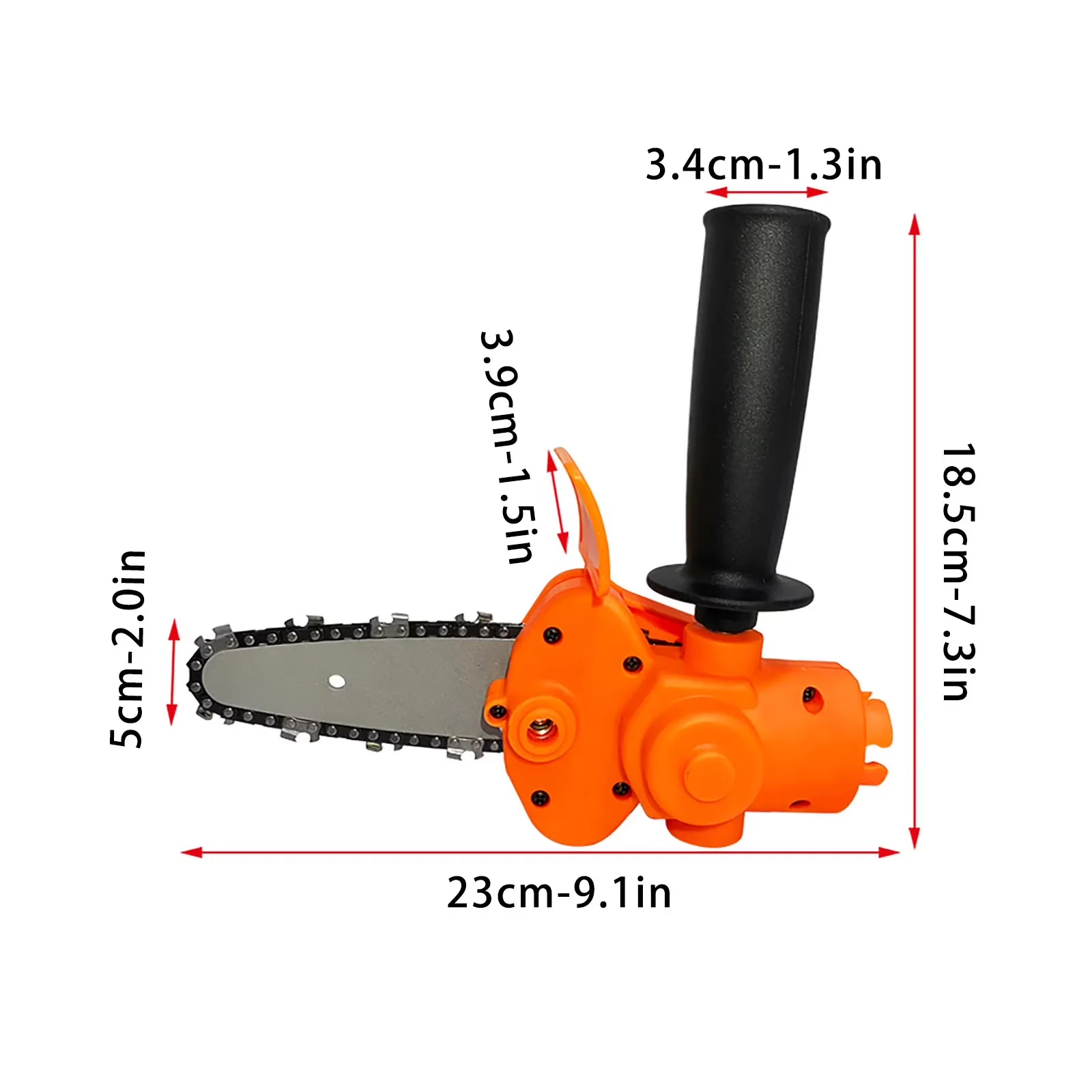 Reliable Chainsaw - Orange Home Essentials Christmas 4in - Reliable Performance Model 03E0E7