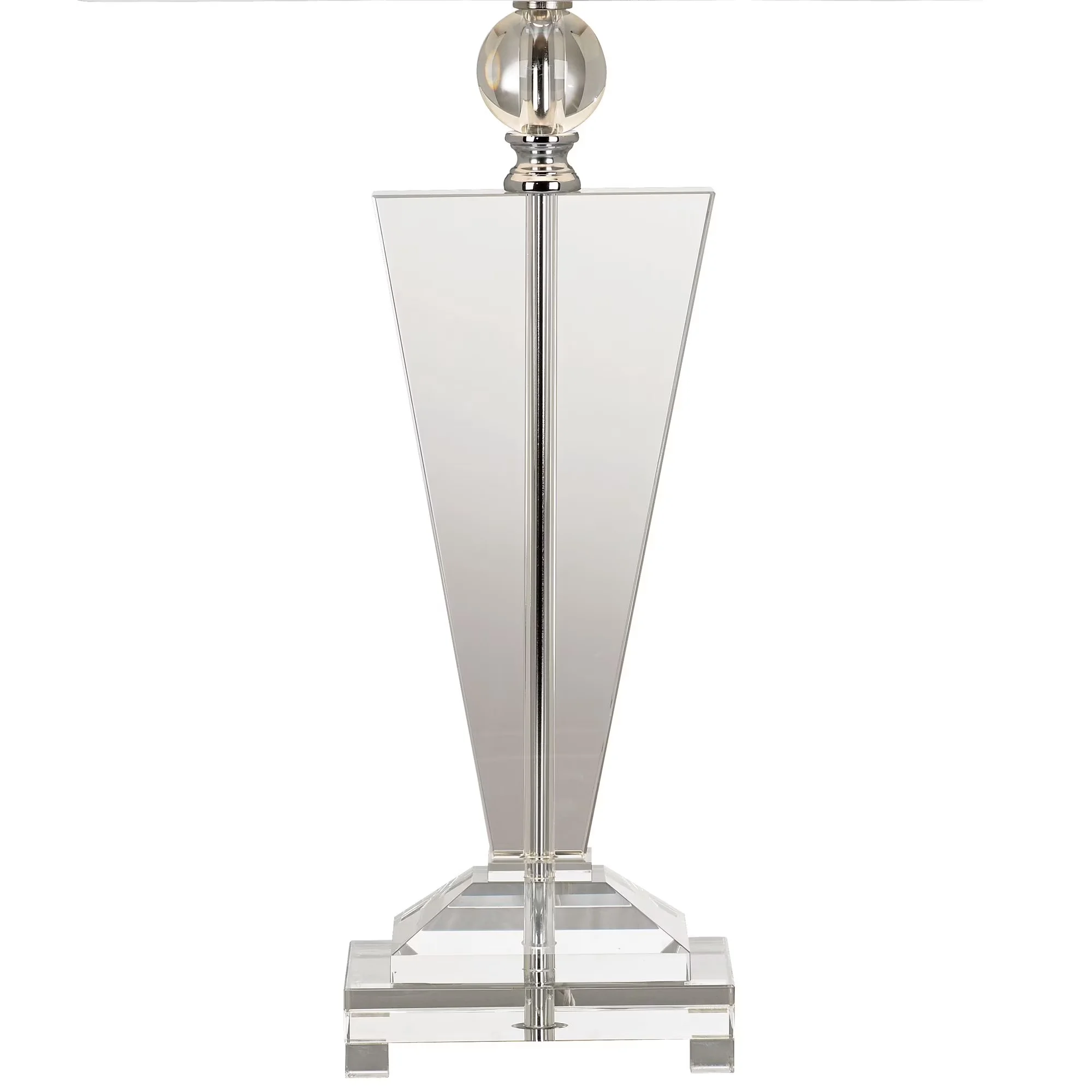 Lamp Set Efficient with Incandescent, Modern - Crystal Glass Clear 1/2 Model B280D9