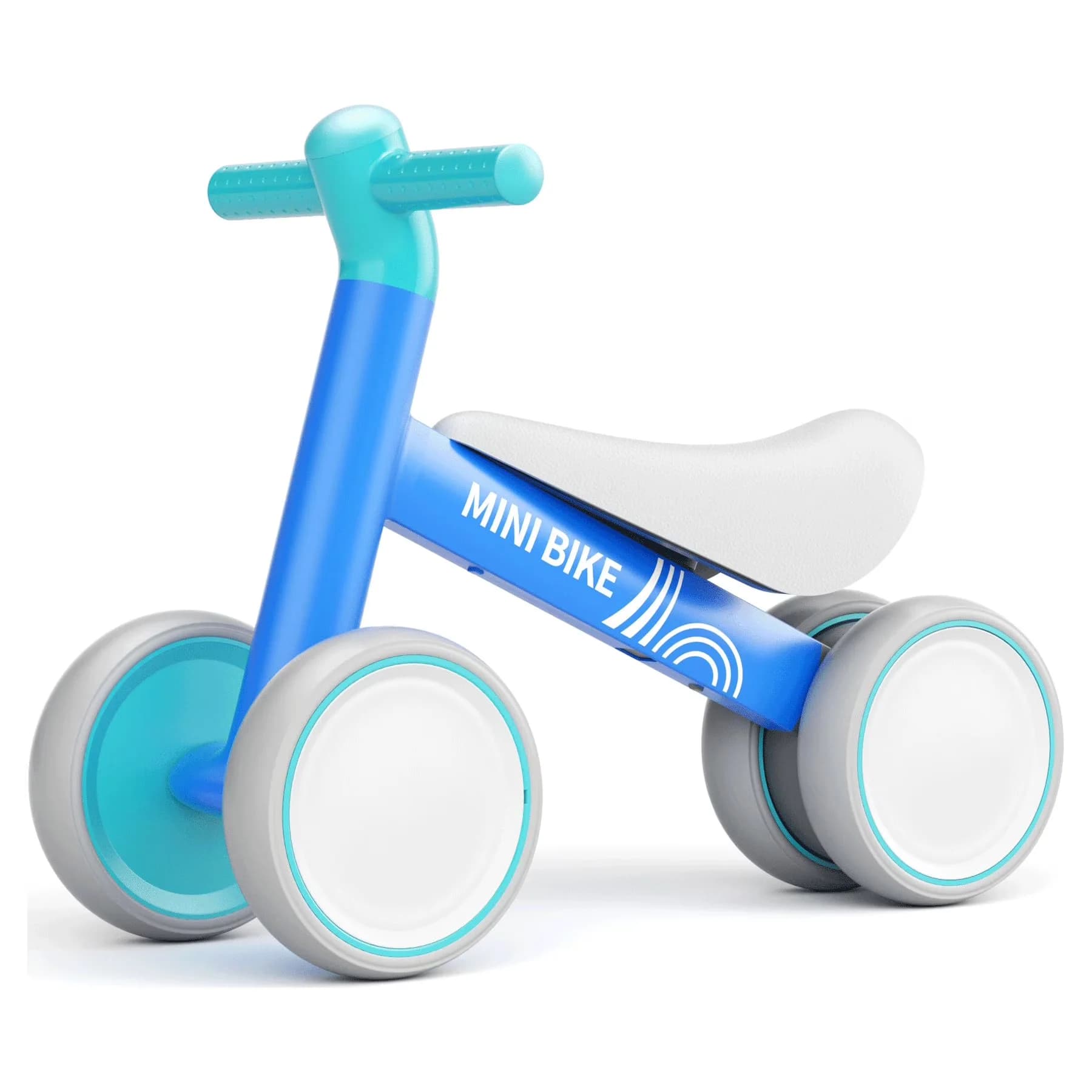 Kids Bike Sleek with Adjustable Seat, Baby Balance - Blue 12-24 - Sleek Profile Model C509AC
