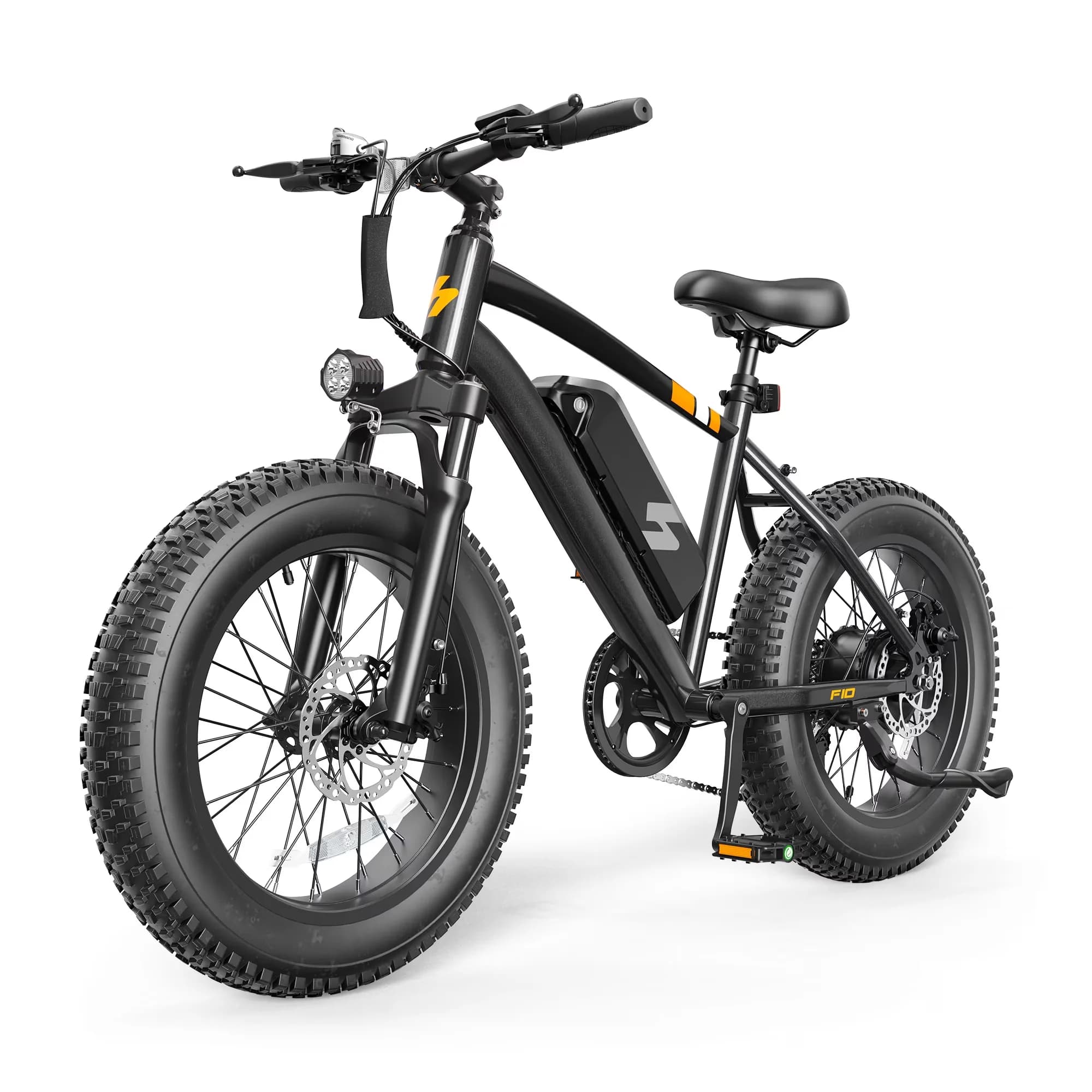 Innovative Electric Bike with Battery, 1500W, 48V - Black for Daily Use Model 4E0570