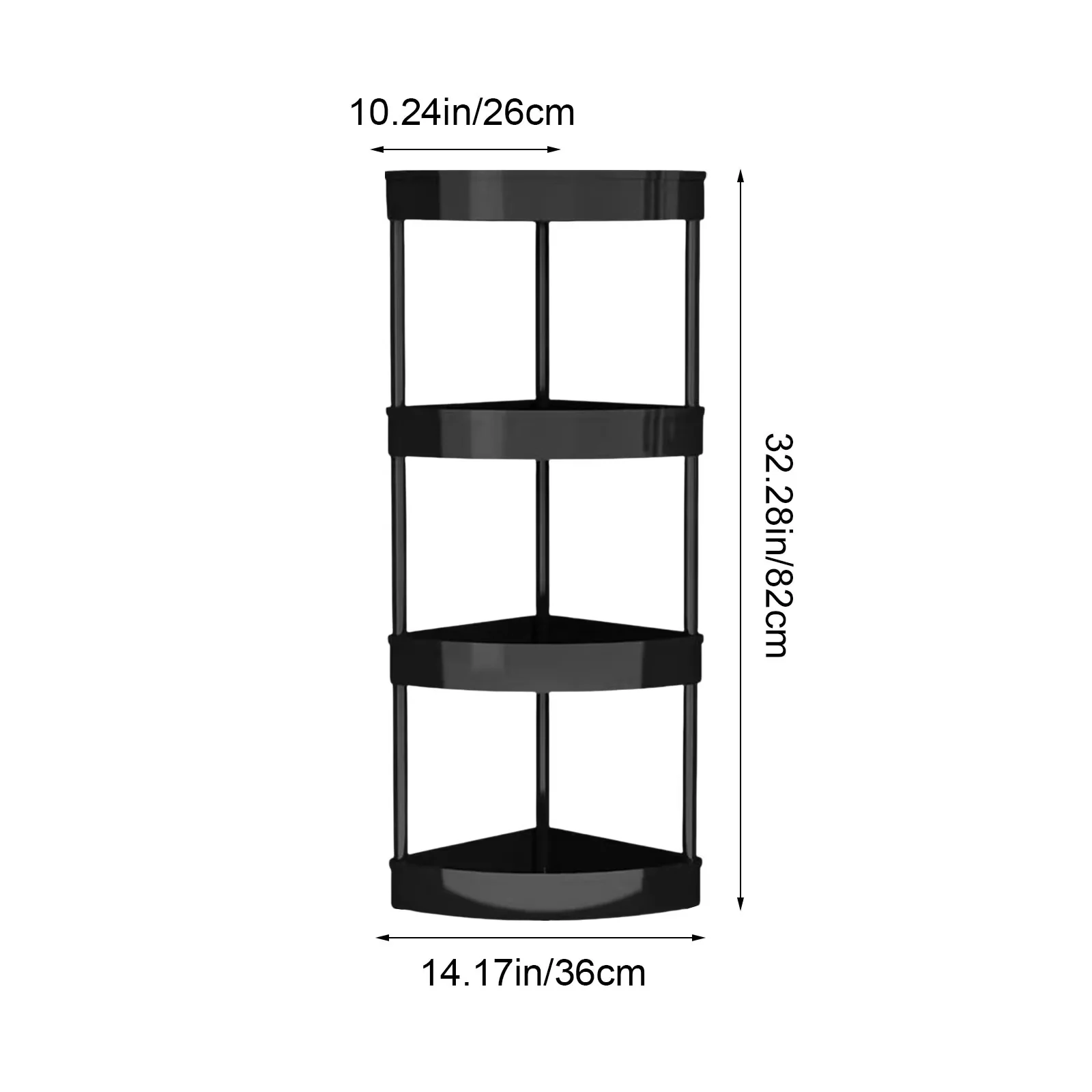 Innovative Bathroom Renovation with Product size: 82x36cm / 32.28x14.17in, material: plastics+stainless steel - Plastic Black Model 014EEB
