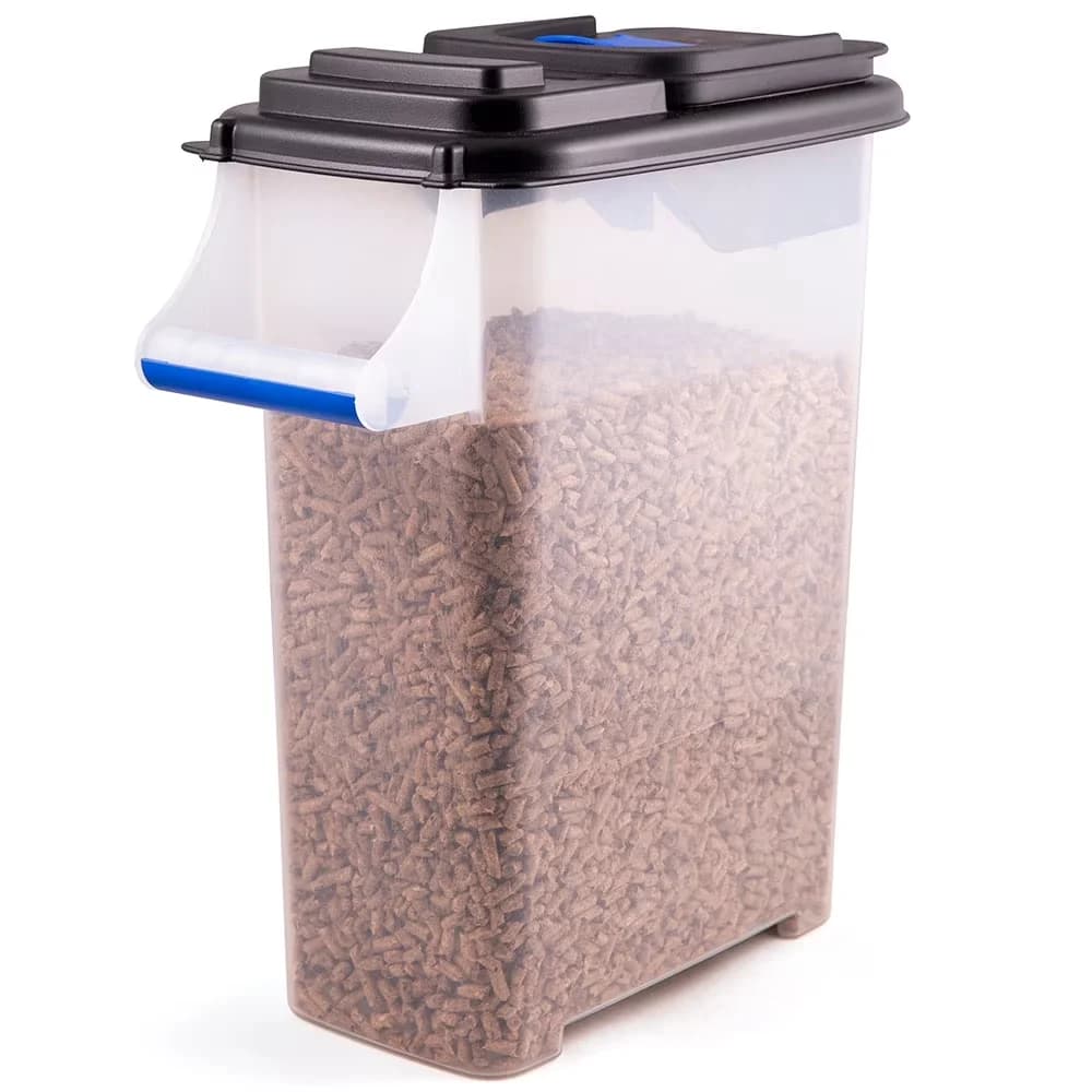 Smoker Sleek with age Bin, Black, Pellet Storage Bin, 00 Pellet Stor - Plastic Clear Model A66B3A