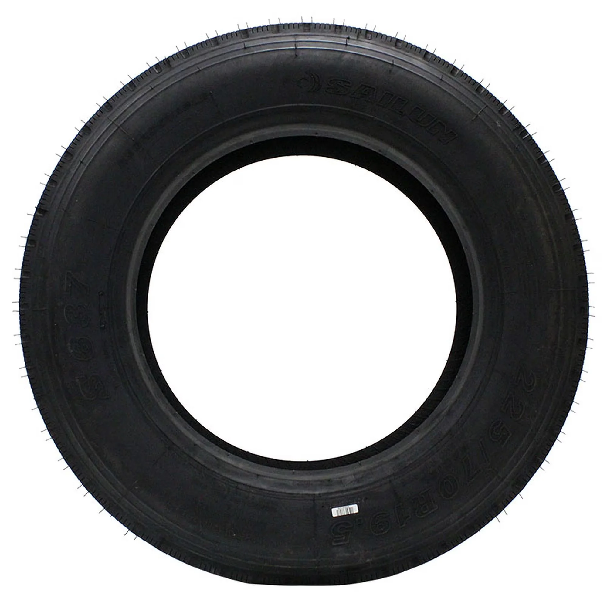 Innovative Trailer Tire with Fits Multiple Makes And Models, Wide shoulder for scrub resistance, Sidewall style: Black Sidewall - Model F1BB7C