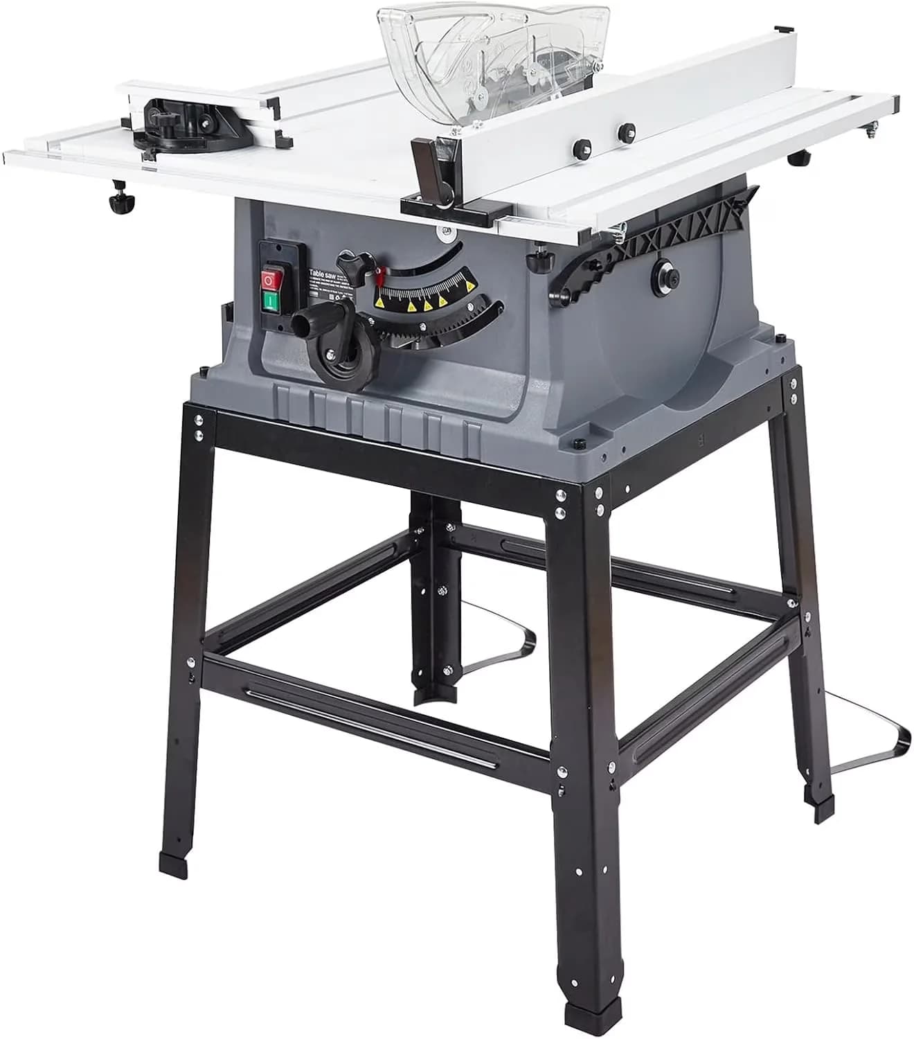 Power Saw Classic with Adjustable, Stand, 10-Inch 15-Amp Table - Contemporary Style Model B462A6