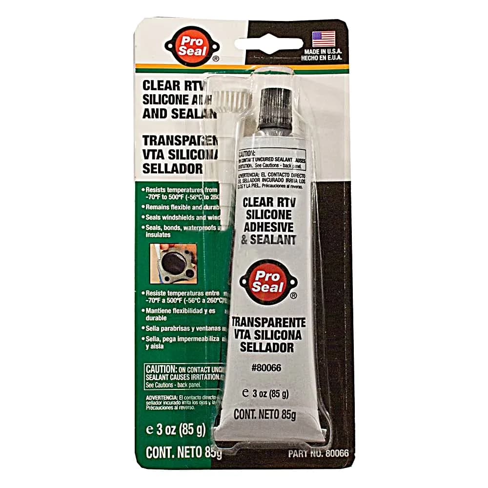 Stylish Building Material with Weather-Resistant, Bonds, seals and insulates, Replaces almost any cut gasket - Silicone Clear Model B2A90E