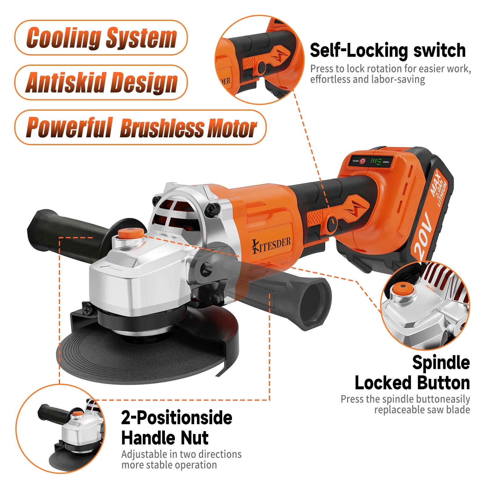 Classic Power Tool with Battery, Lithium Battery, Fast Charger & Accessories - Model 4621A1