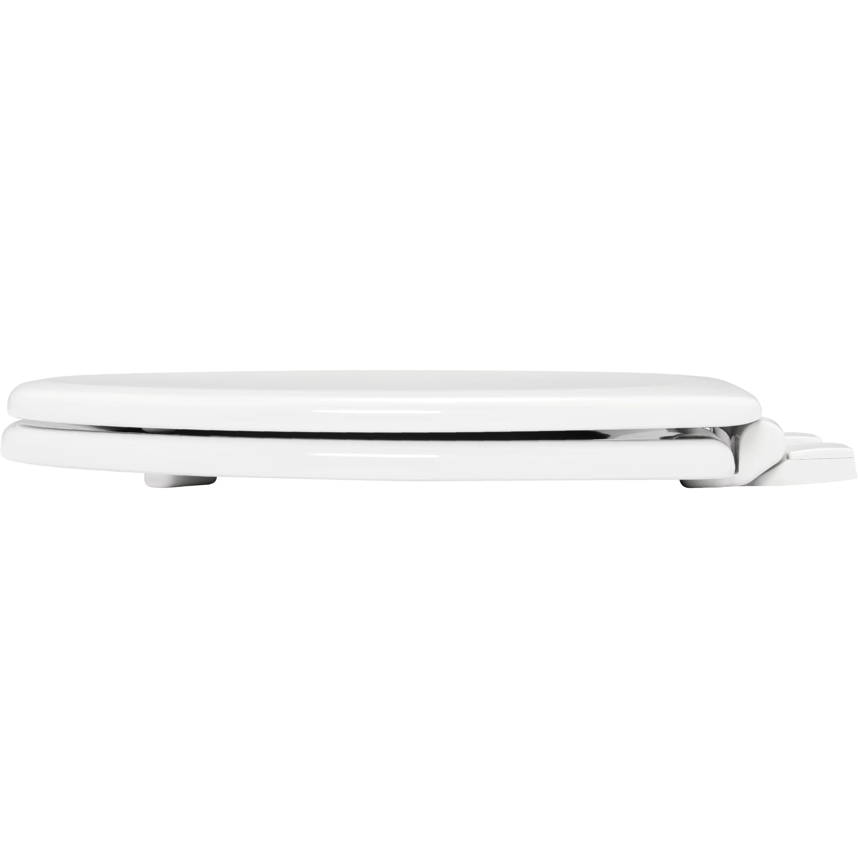 Classic Toilet Seats And Lid with Adjustable, Easy To Install, Fits most manufacturers round toilets - Wood Model 2917CB