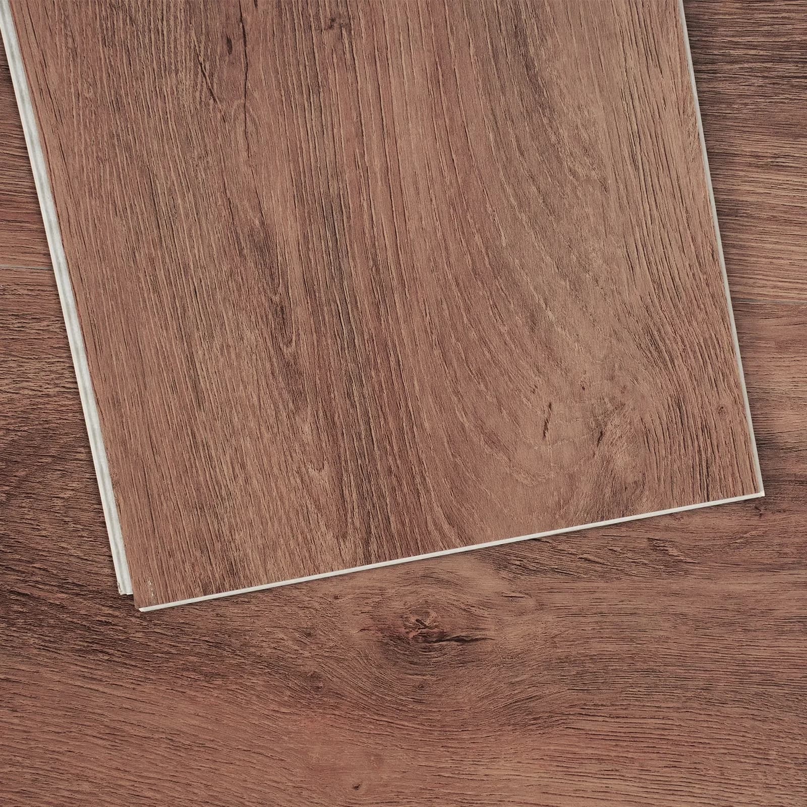 Compact Grey Vinyl Flooring Vinyl Plank Flooring with Stain Resistant, Waterproof - Vinyl Brown for Home Model D06912