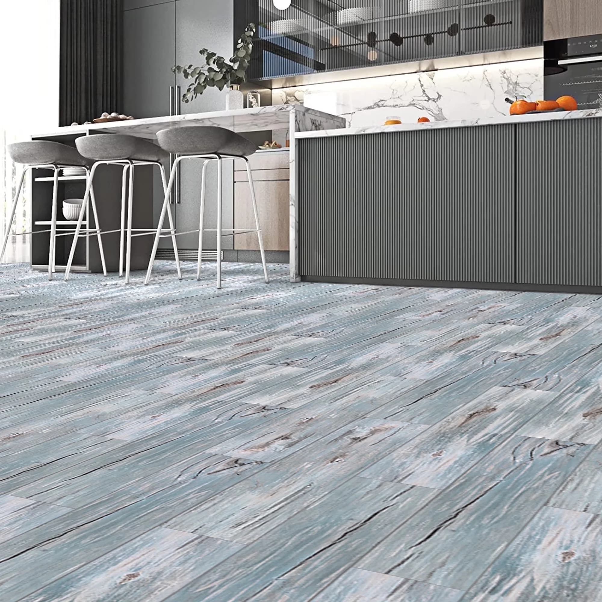 Efficient Kitchen Renovation with Easy To Clean, Waterproof - Pvc Multicolor Model BCC9ED