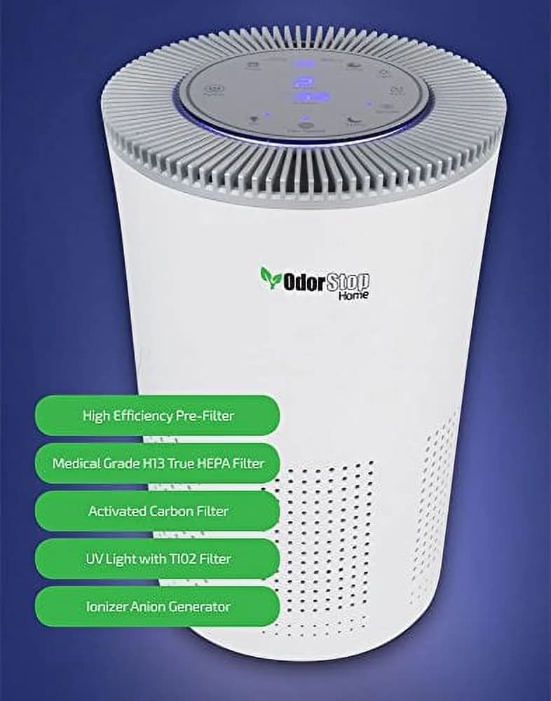 Air Purifier Quality with 120V, Width 10.000, Material Plastic - Multicolor Model 022AAD