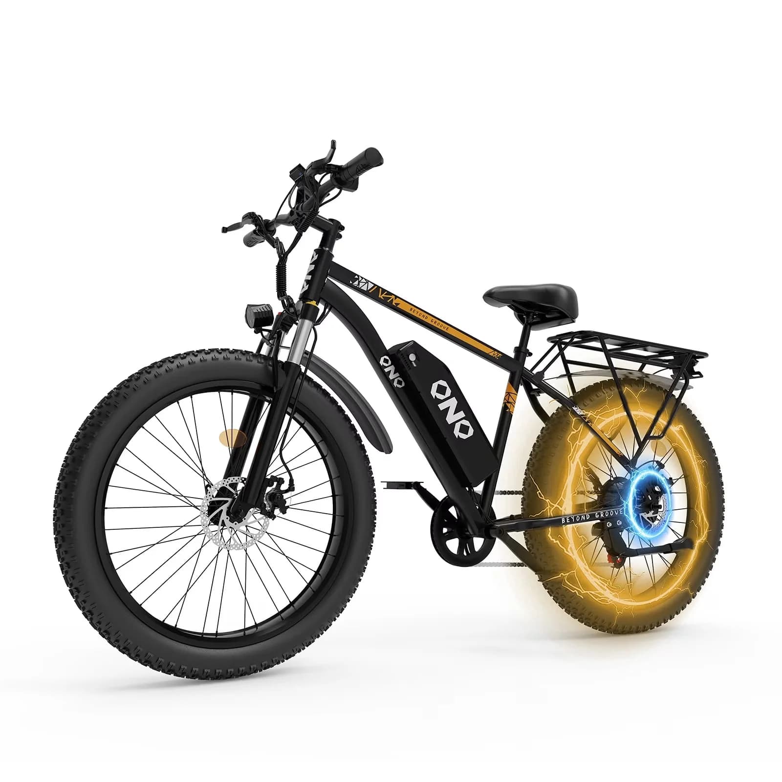 Professional Electric Bike with Battery, 2000W - Rustic Charm Model 27E6B1