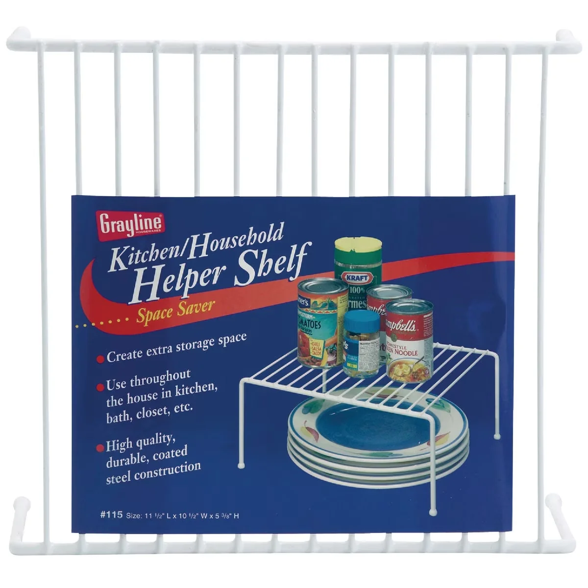 Garage Storage Supply Essential with Stackable, White, Grayline 40115 - White Model 3886F4