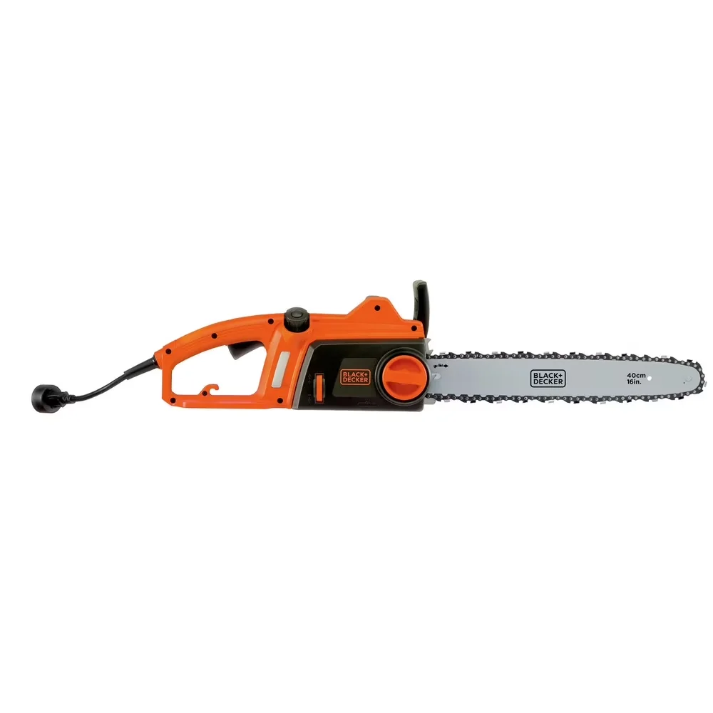 Chainsaw Compact with Tool-Less Chain Tensioning, Automatic Chain Oiler, Auto-Oiling - Black Model 3BB3E1