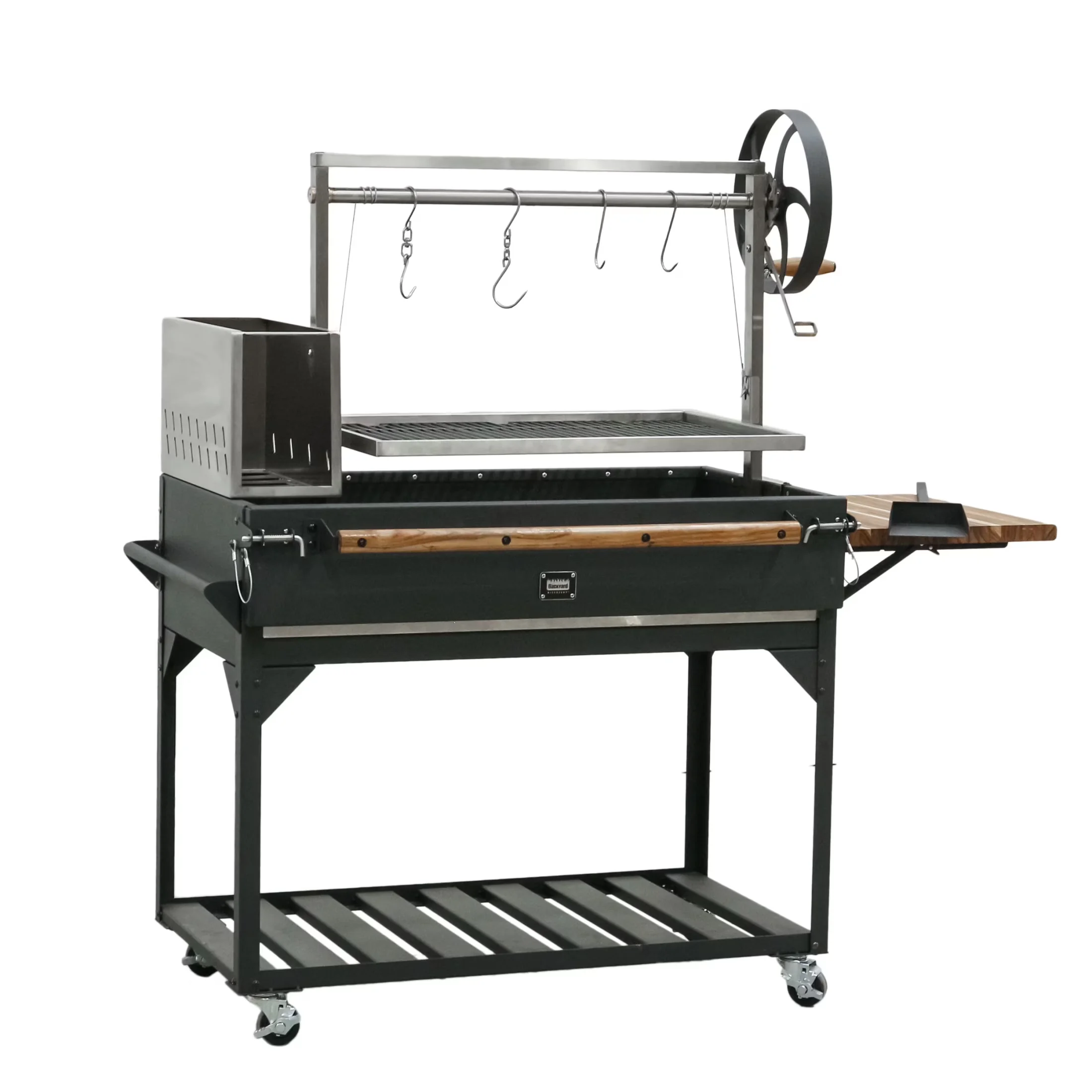 Charcoal Grill Sleek with Brasero - Steel Argentine - Essential Collection Model 6CAA7C