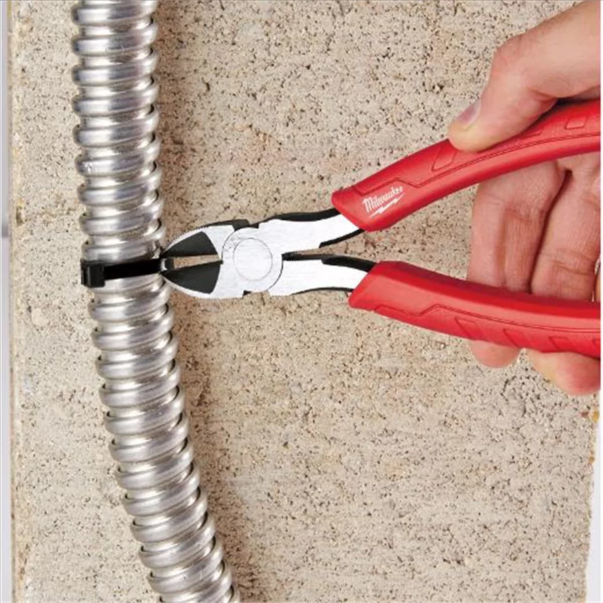 Hand Tool Quality with Comfort Grip, 8" Comfort Grip Diagonal Cutting Pliers - Black 8" Model 6C24D4