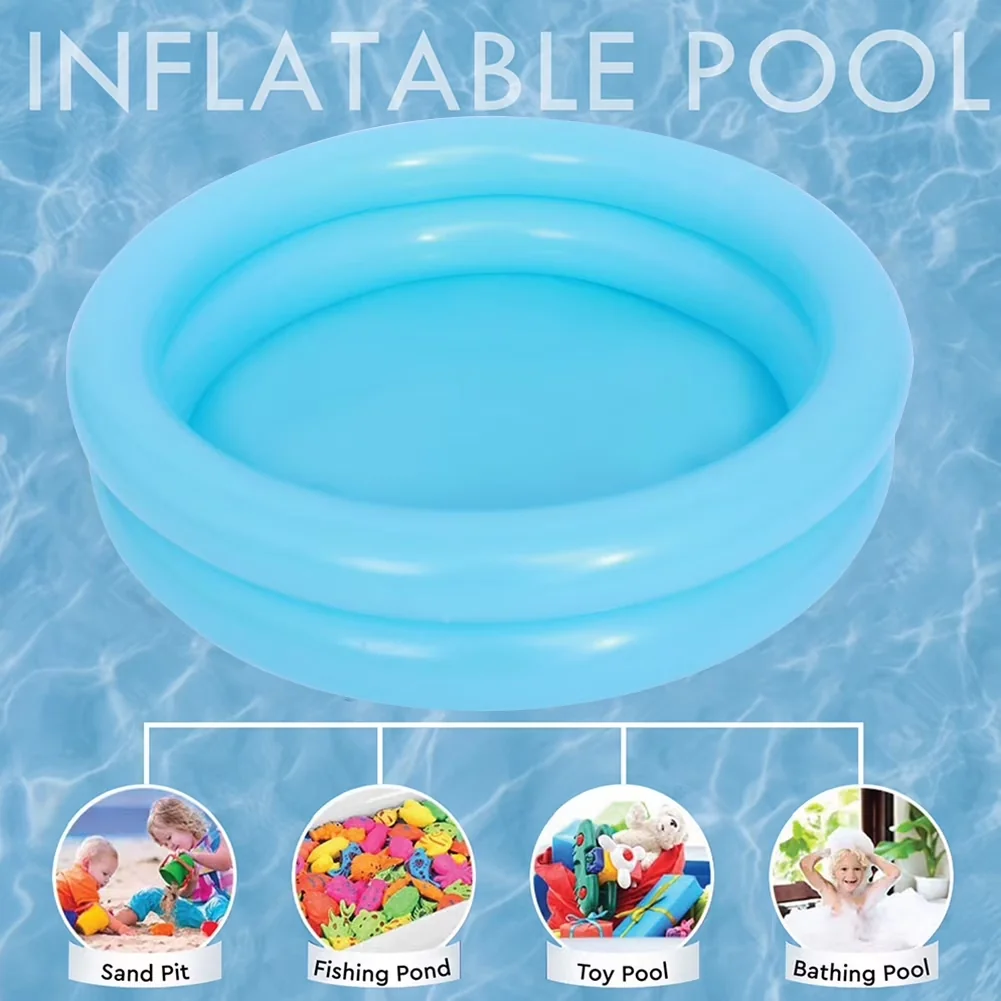 Essential Inflatable Pool with Puncture Resistant - 0-3Y - Ergonomic Design Model 5323B2