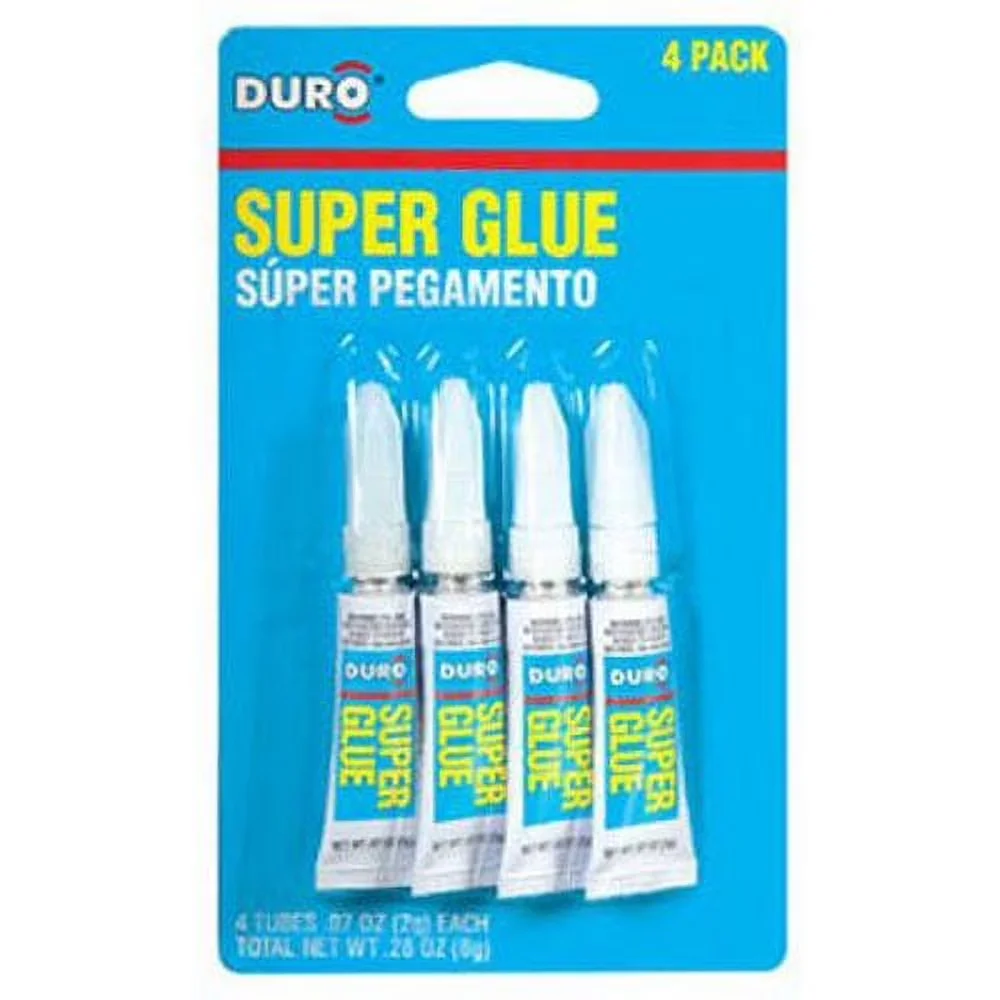 Compact Adhesives Glues In Paint Supplies Tool with Super Glue Four 2-Gram Tubes () - 1 Pack Model 413091