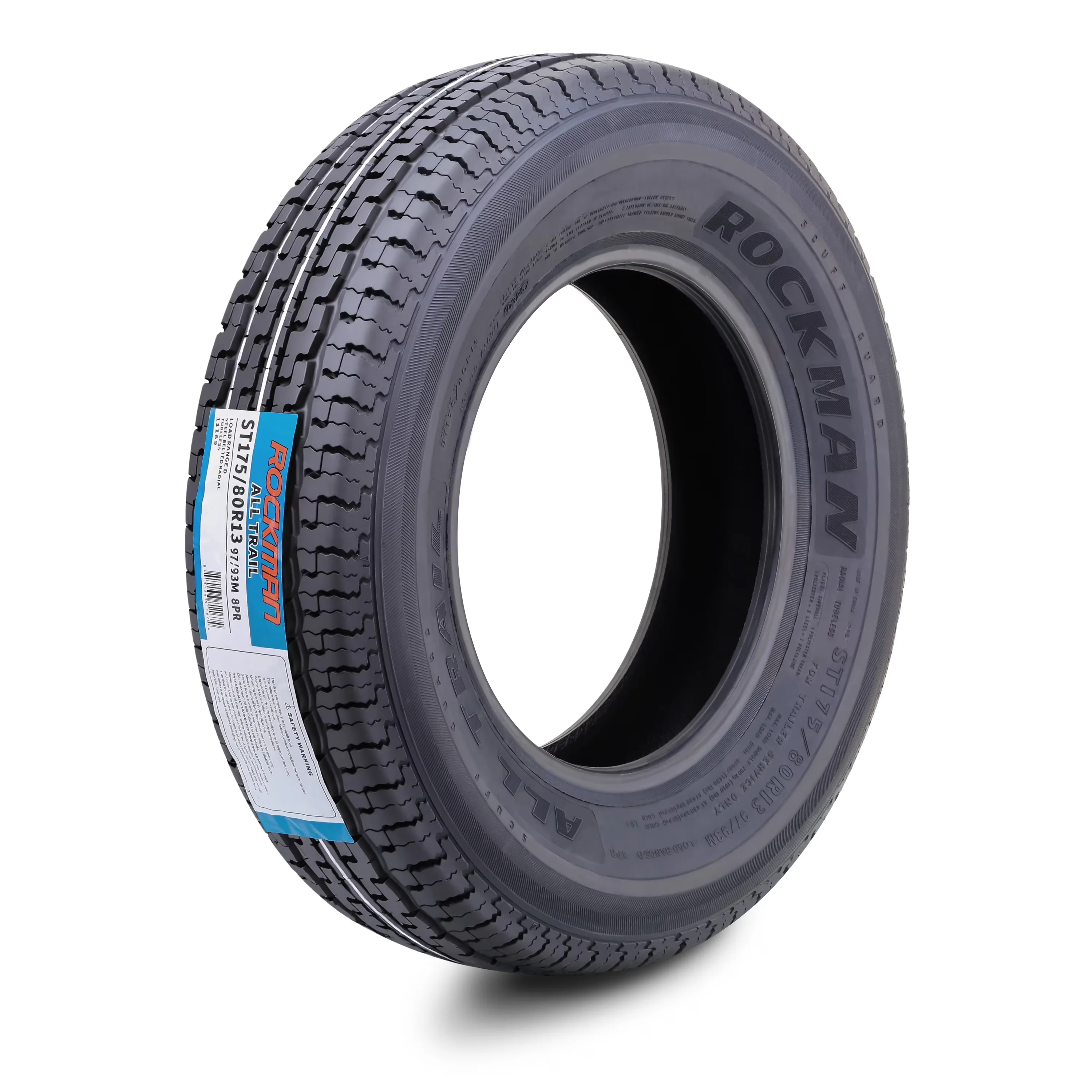 Modern Trailer Tire with Set 1 - ST175 - Essential Collection Model 69BA13