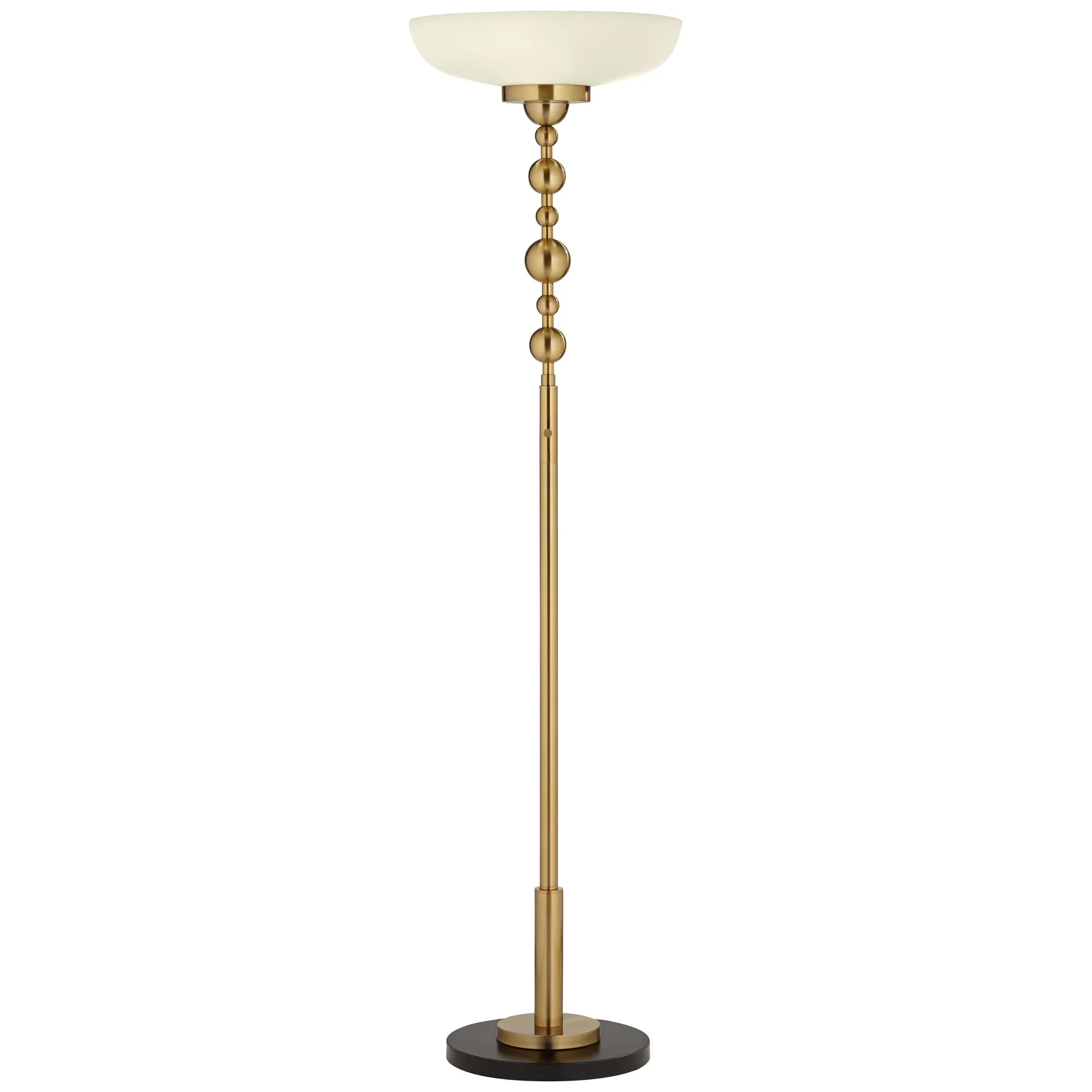 Floor Lamp Efficient with LED, Dimmable, Modern - Gold Mixed Metals Summit Model 2B1912