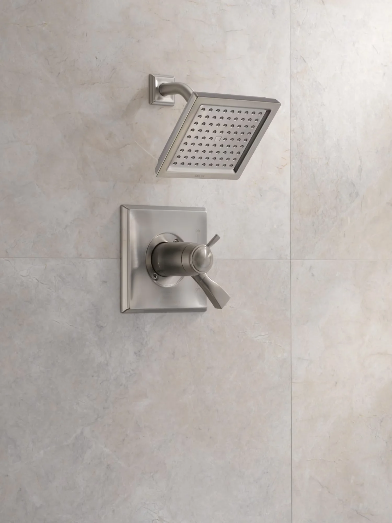 Shower Head Quality with Temperature Control, Venetian Bronze, Dryden TempAssure 17T Series Trim - Brass Bronze Model C10B5A