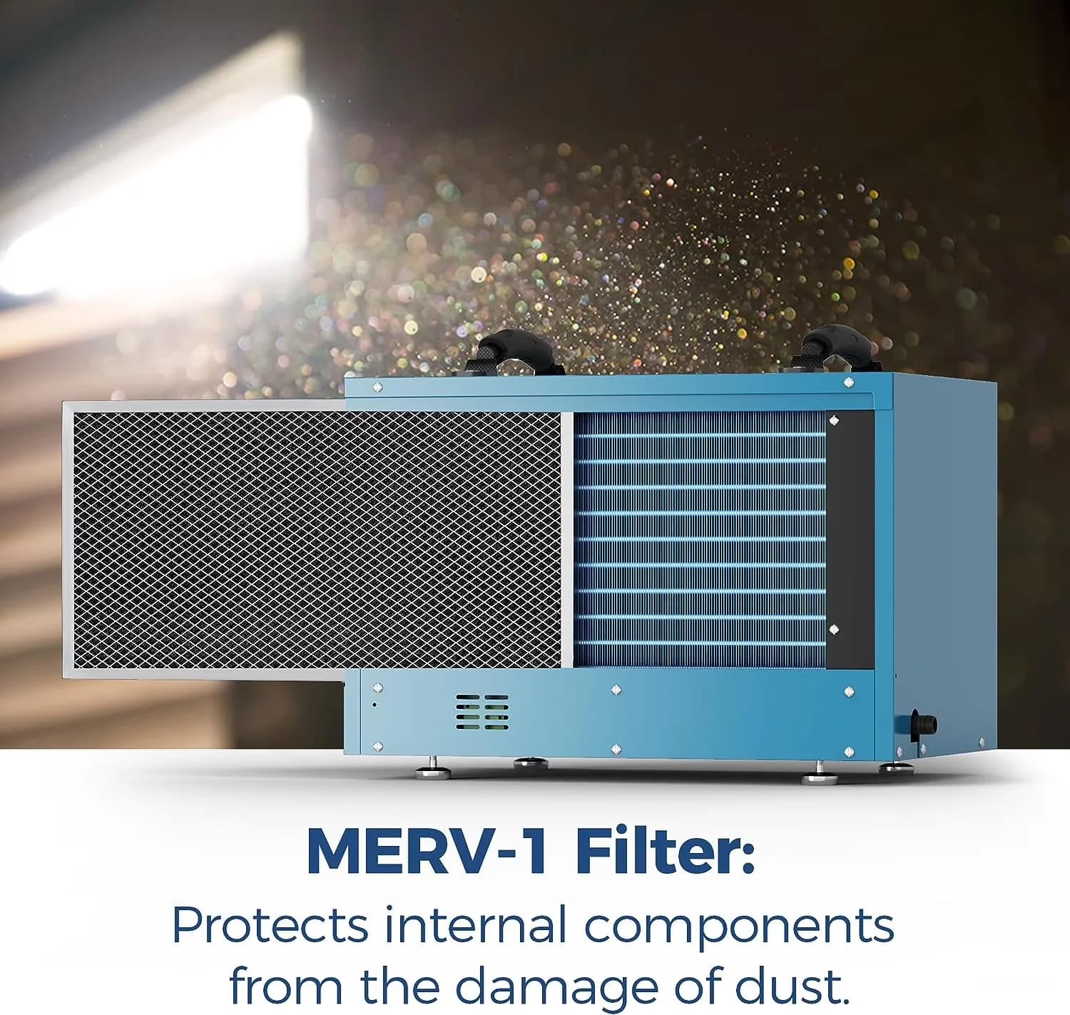 Quality Dehumidifier with drain Hose, ②COP :2.27 L/kWh - Blue for Auto Model 4C6F6A