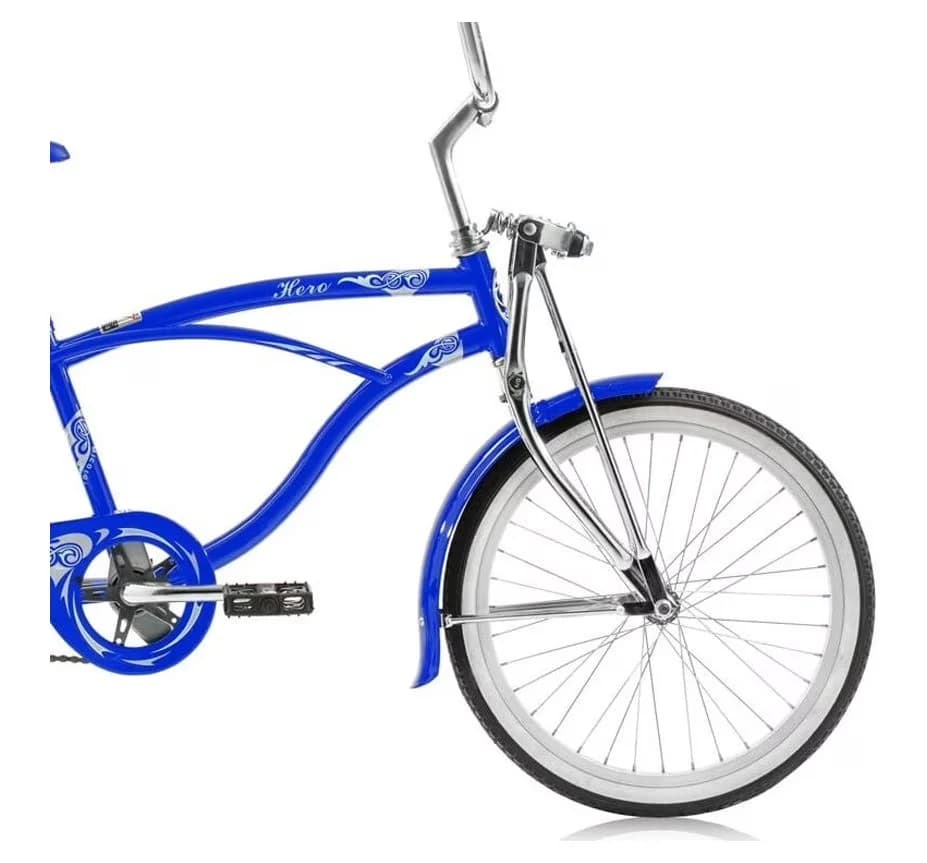 Sleek Cruiser Bike with Adjustable Seat Height - Blue Women for Daily Use Model 0B48F0