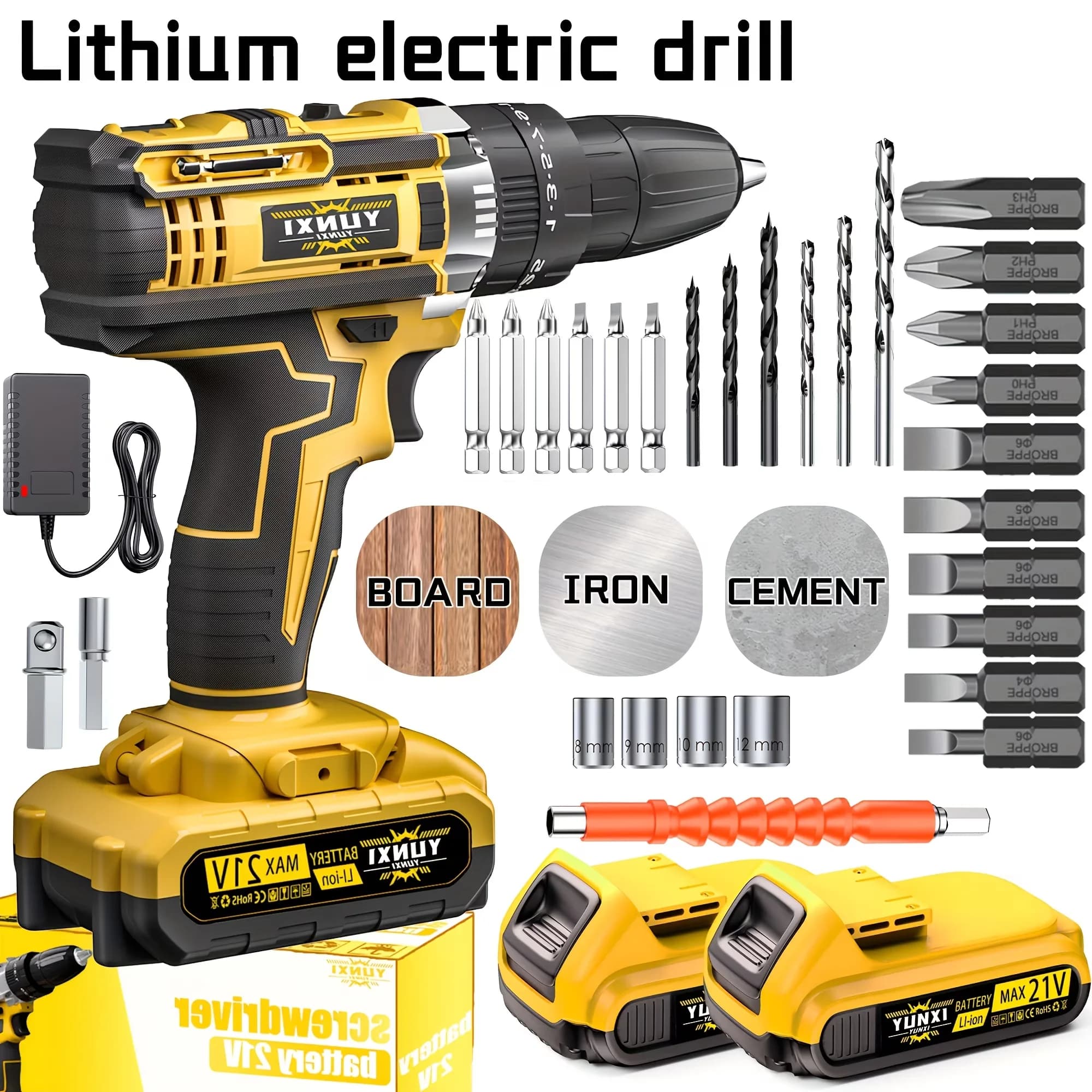 Innovative Power Tool with Lithium-Ion Battery Powered, 2-Speed for Home - Model FA84A5
